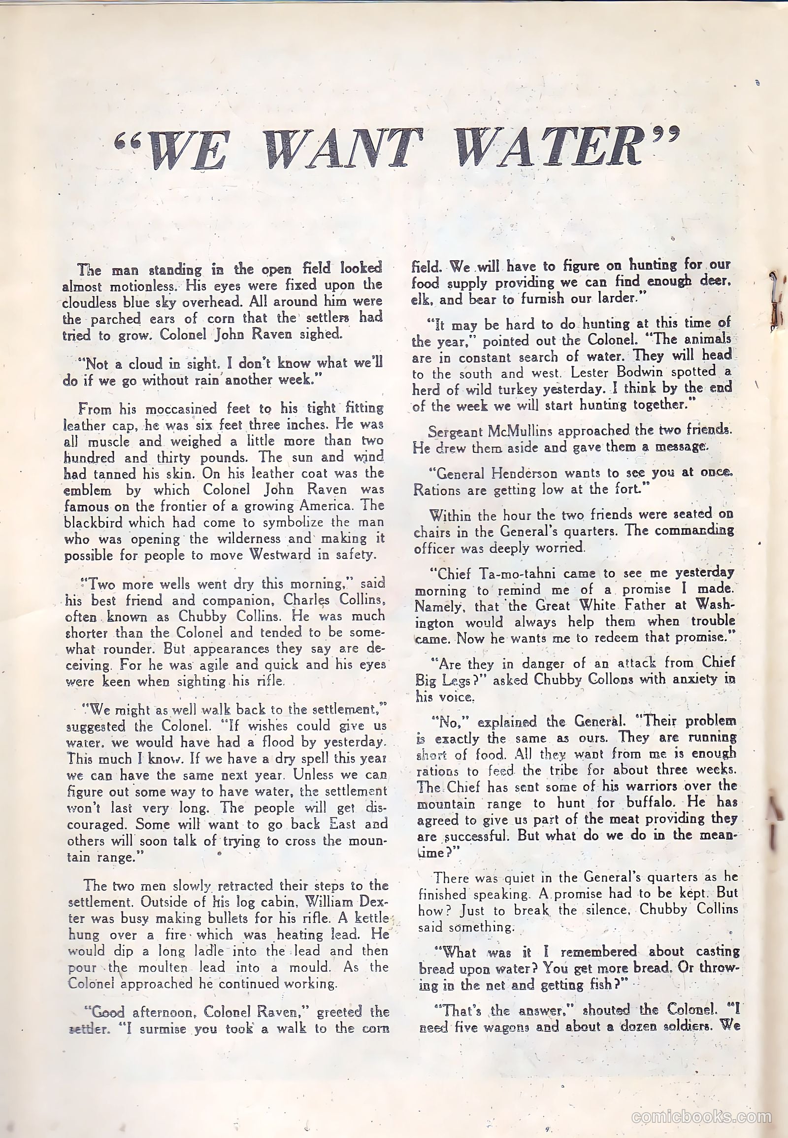 Texas Rangers in Action #7 — page 18 of 36