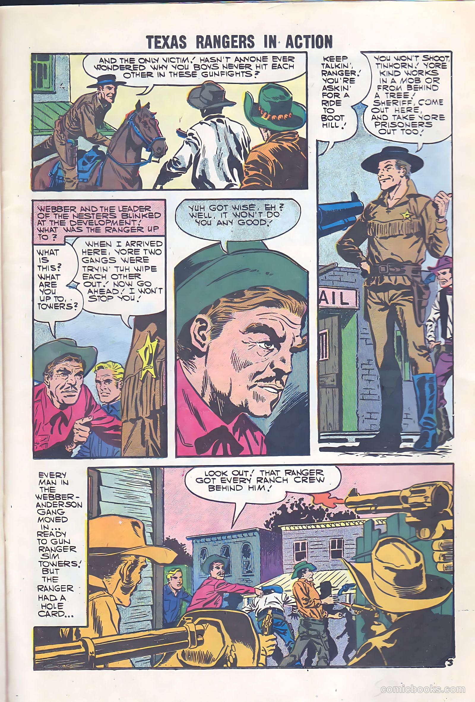 Texas Rangers in Action #7 — page 23 of 36