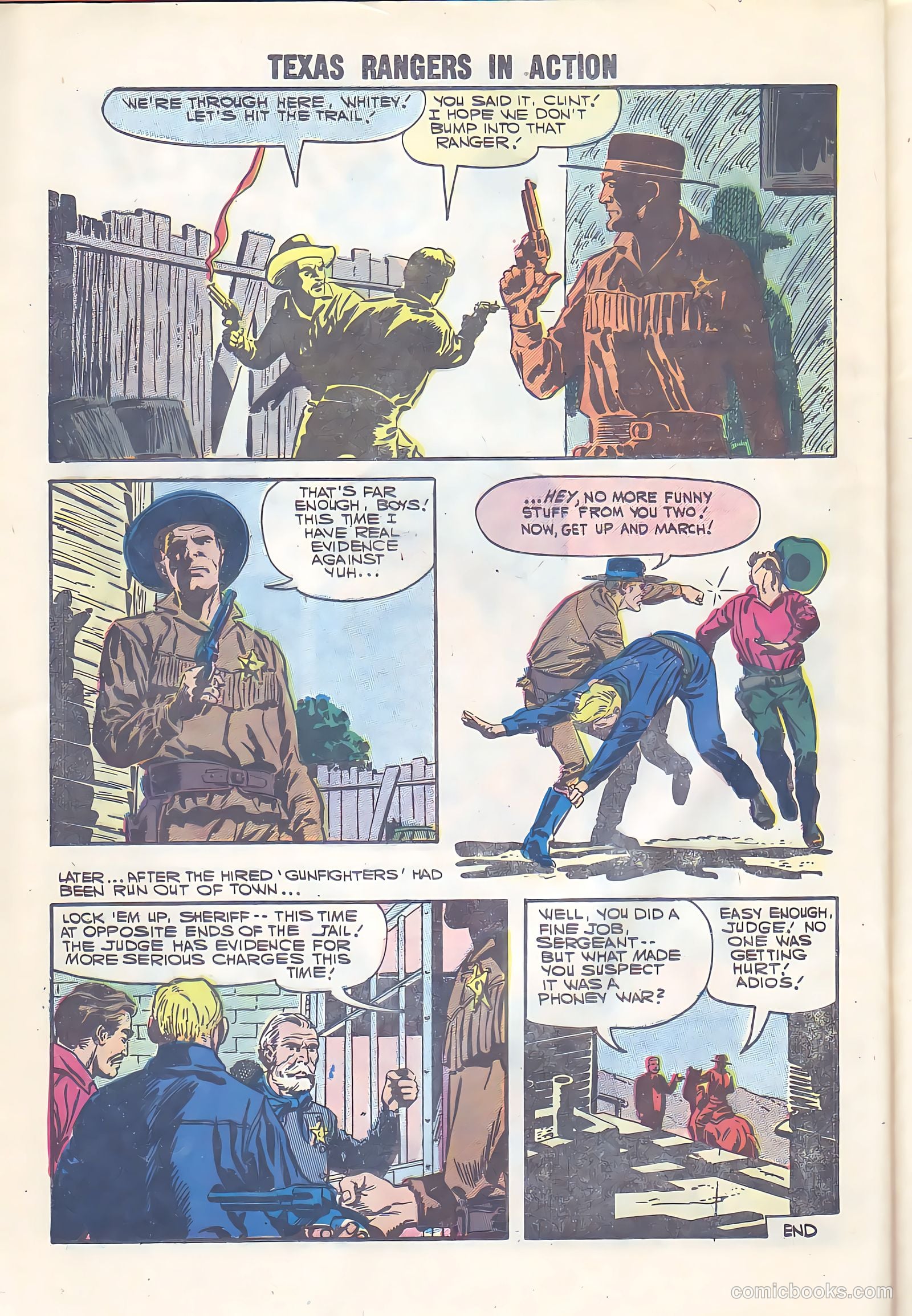Texas Rangers in Action #7 — page 24 of 36