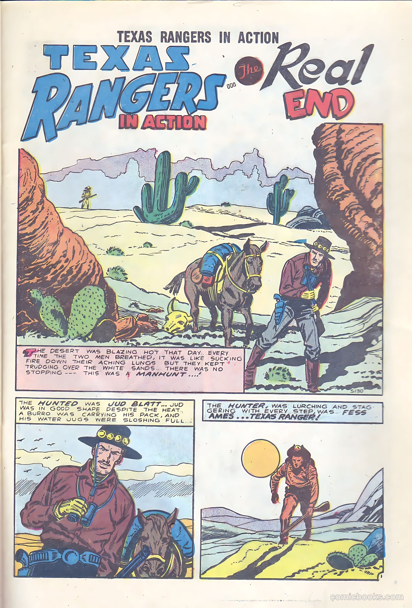 Texas Rangers in Action #7 — page 25 of 36