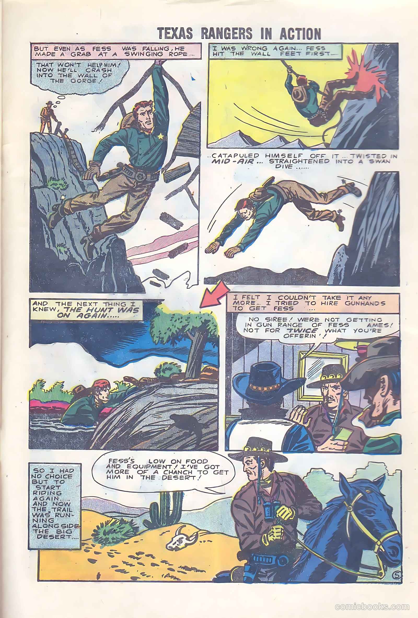 Texas Rangers in Action #7 — page 29 of 36