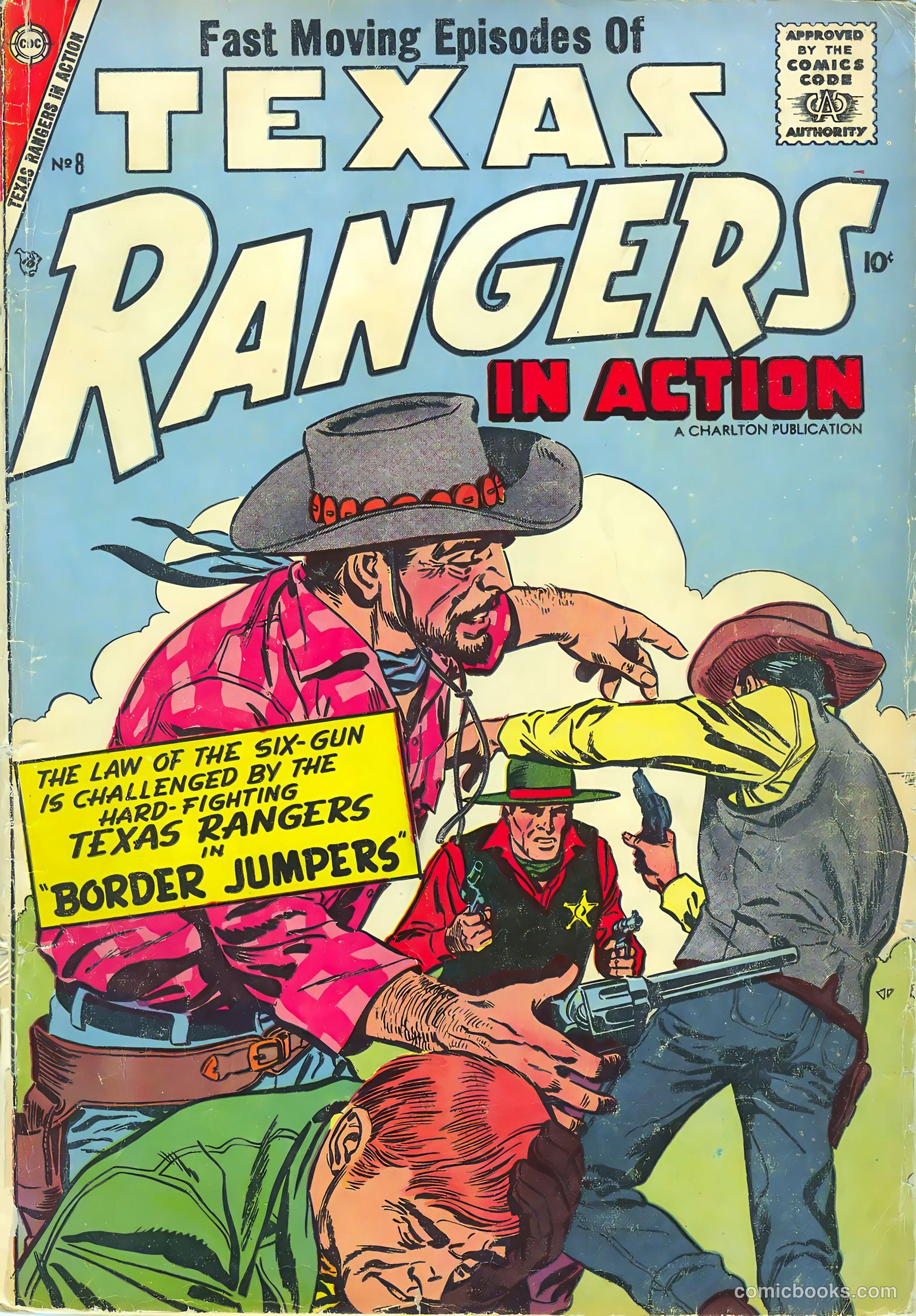 Texas Rangers in Action #8 — page 1 of 36