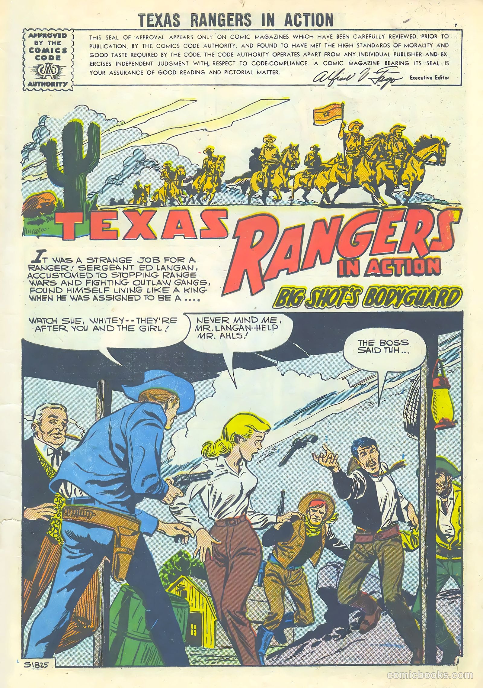 Texas Rangers in Action #8 — page 3 of 36