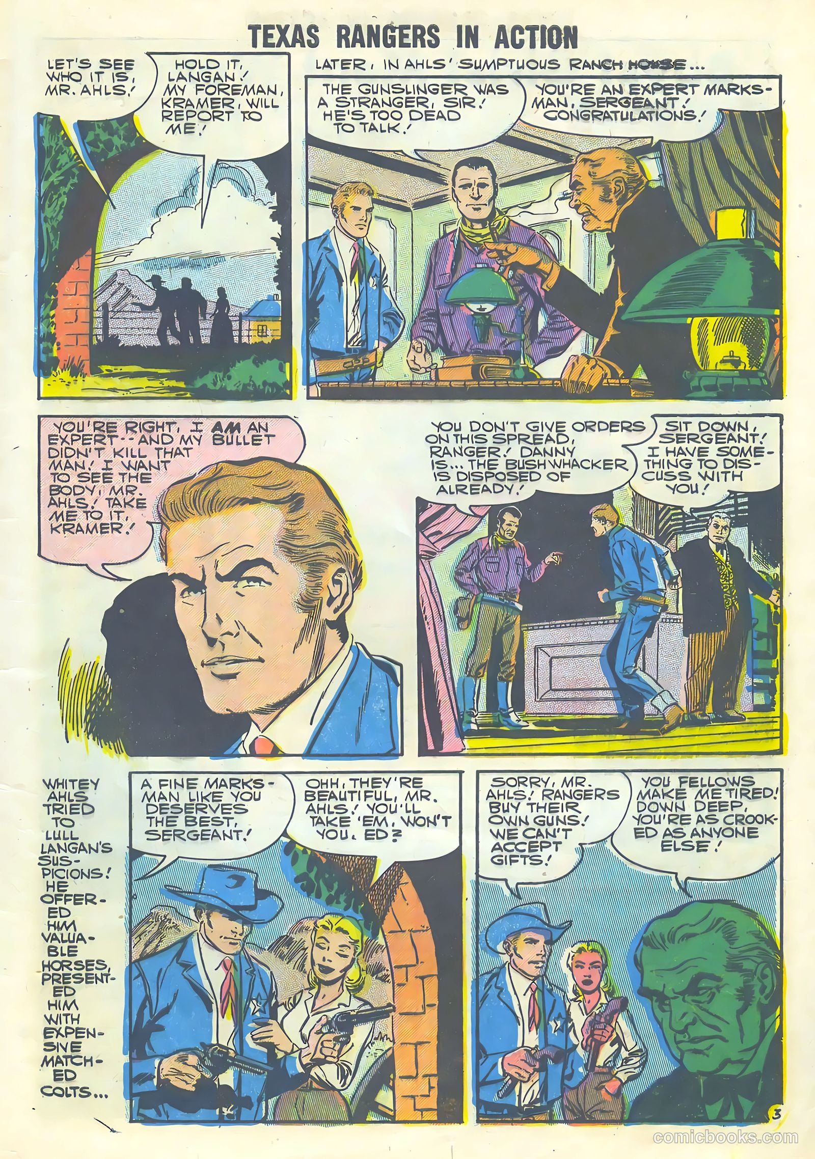 Texas Rangers in Action #8 — page 5 of 36