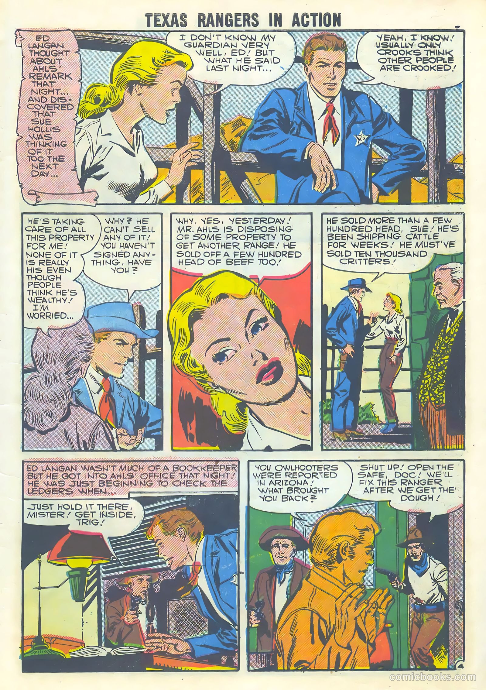 Texas Rangers in Action #8 — page 7 of 36