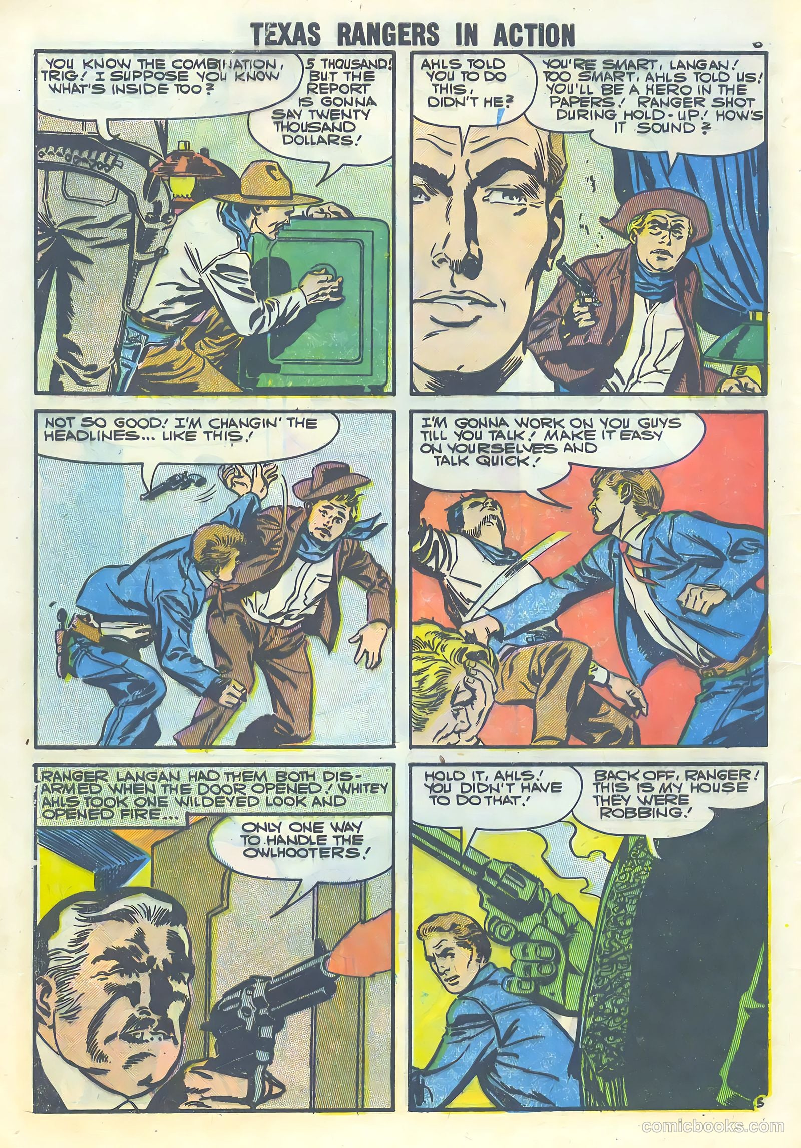 Texas Rangers in Action #8 — page 8 of 36