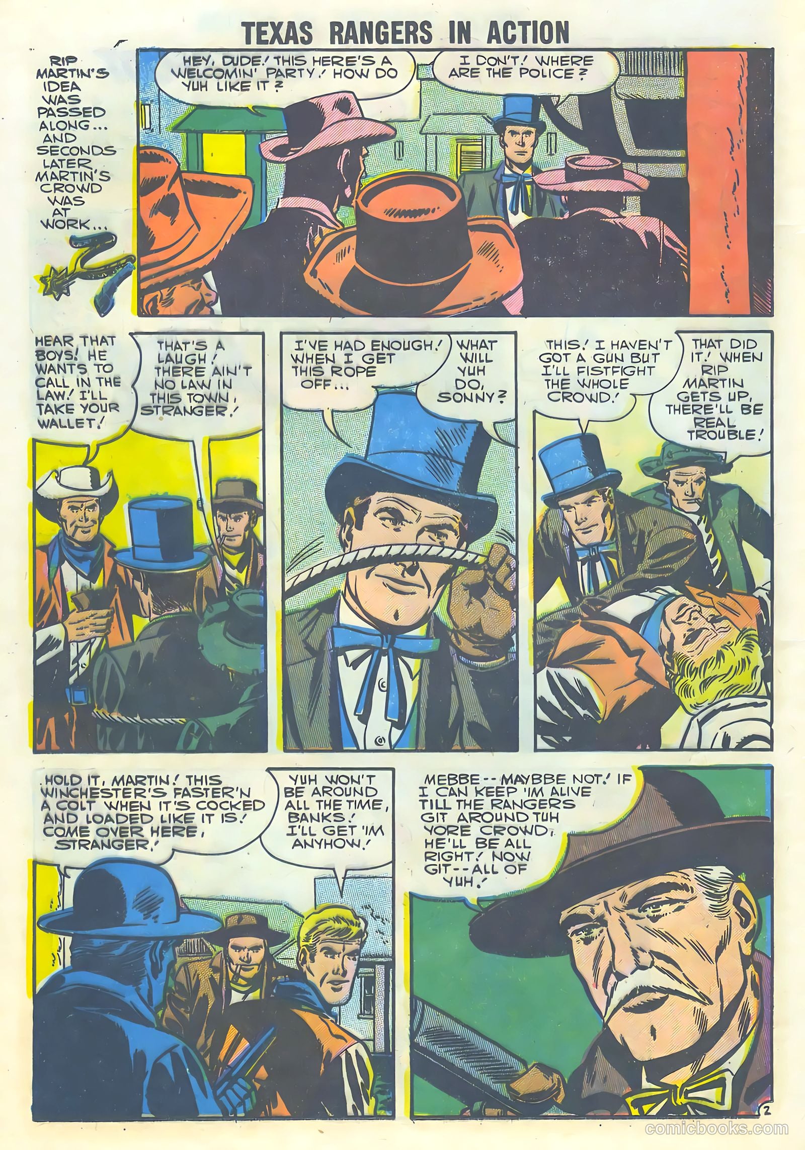 Texas Rangers in Action #8 — page 12 of 36