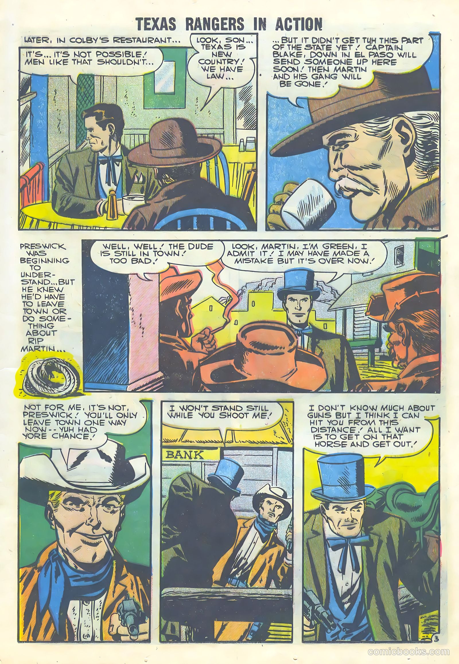 Texas Rangers in Action #8 — page 13 of 36