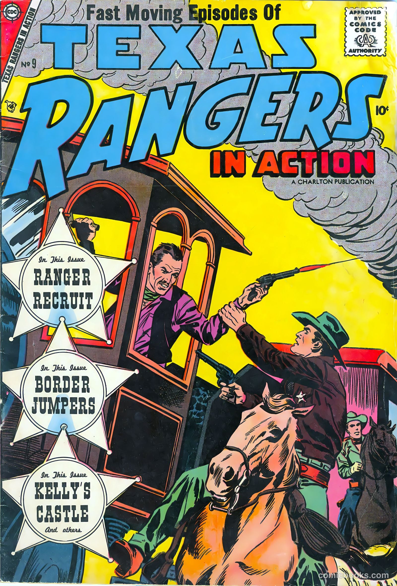 Texas Rangers in Action #9 — page 1 of 36