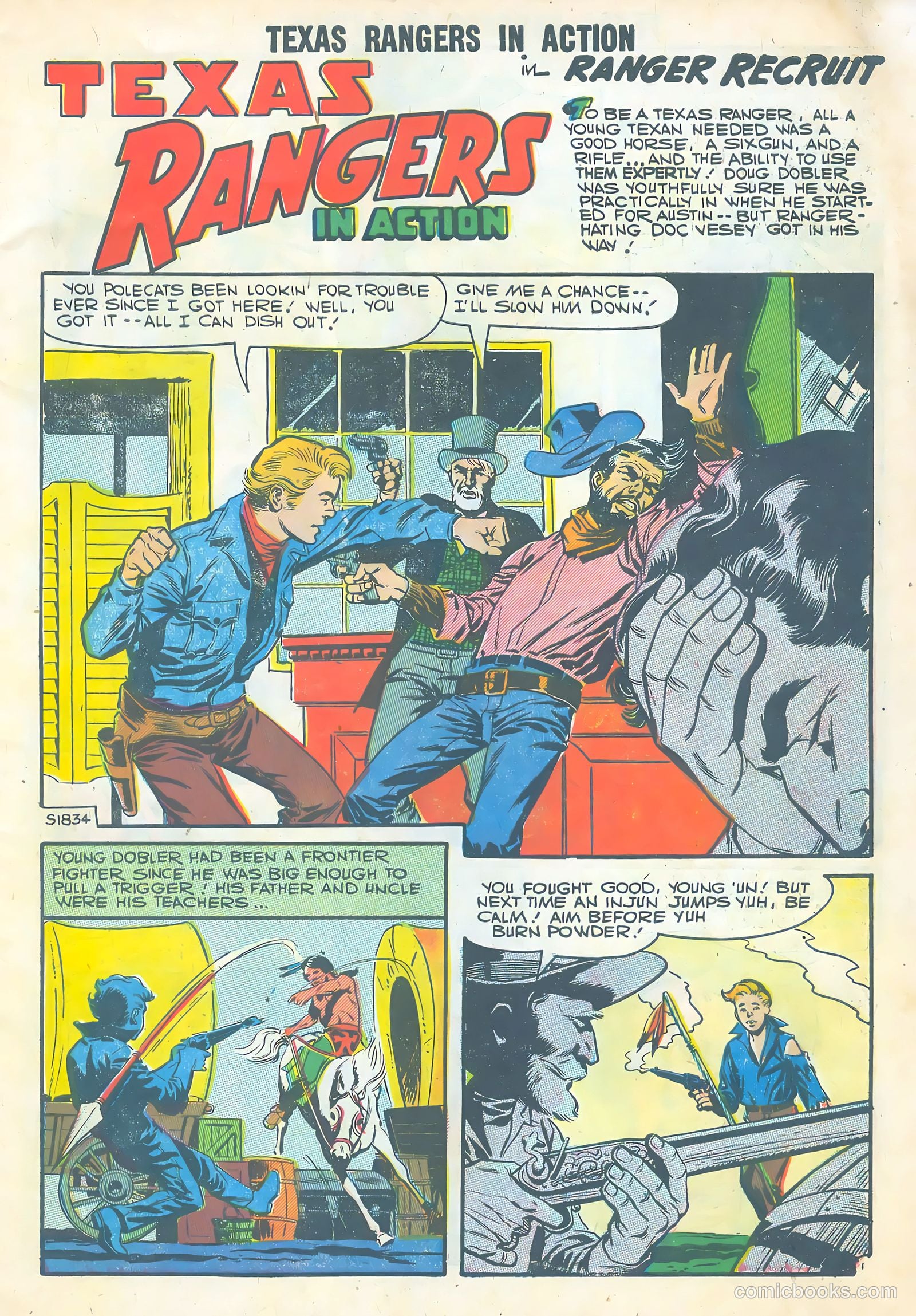 Texas Rangers in Action #9 — page 3 of 36