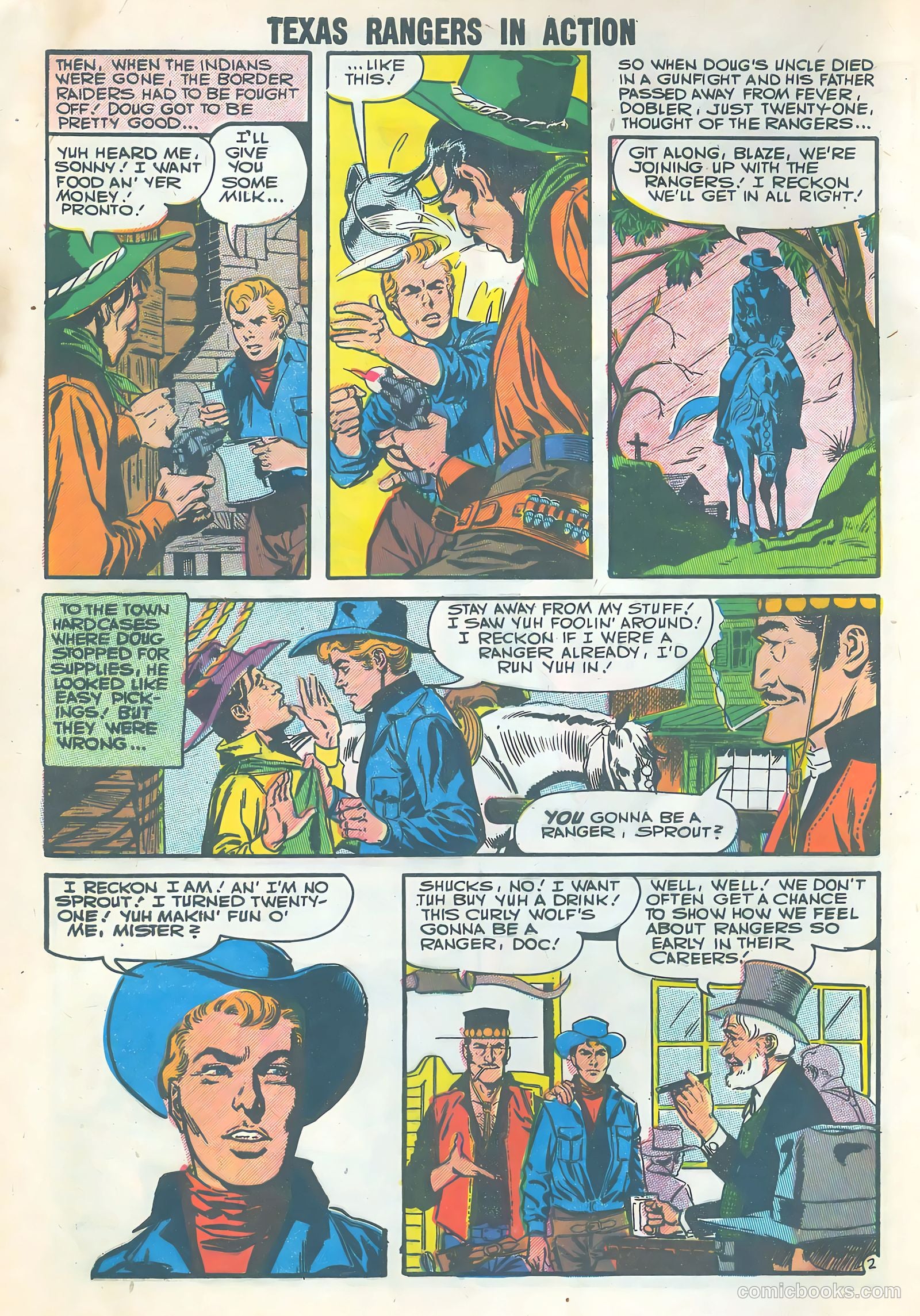 Texas Rangers in Action #9 — page 4 of 36