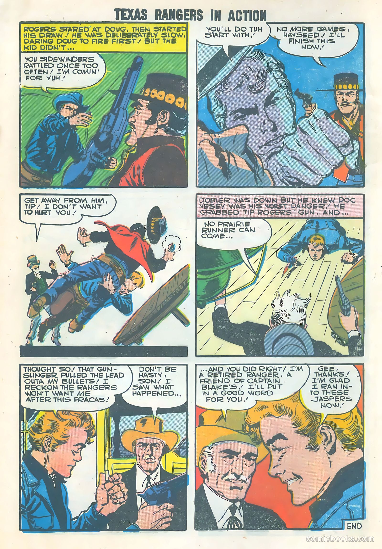 Texas Rangers in Action #9 — page 8 of 36