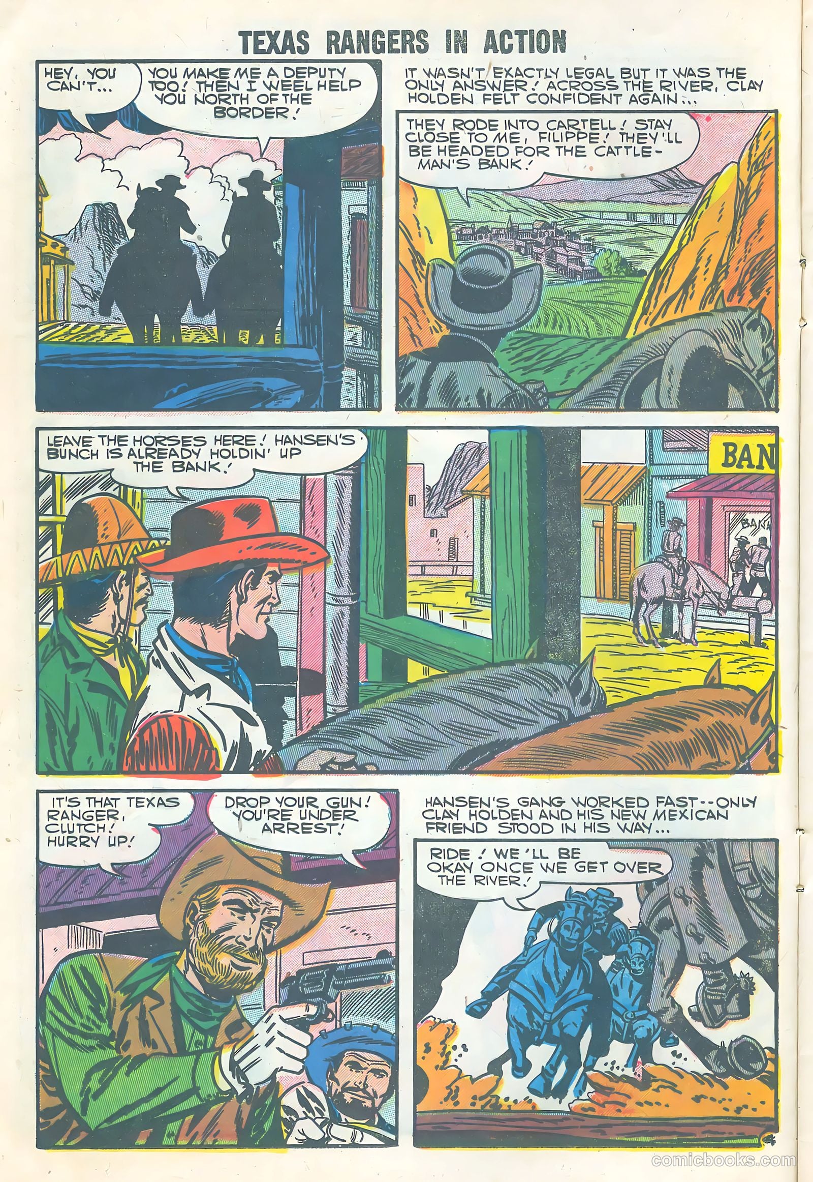 Texas Rangers in Action #9 — page 12 of 36