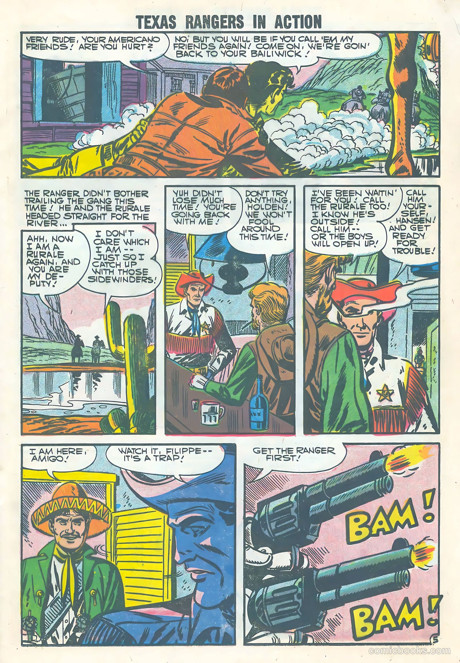 Texas Rangers in Action #9 — page 13 of 36