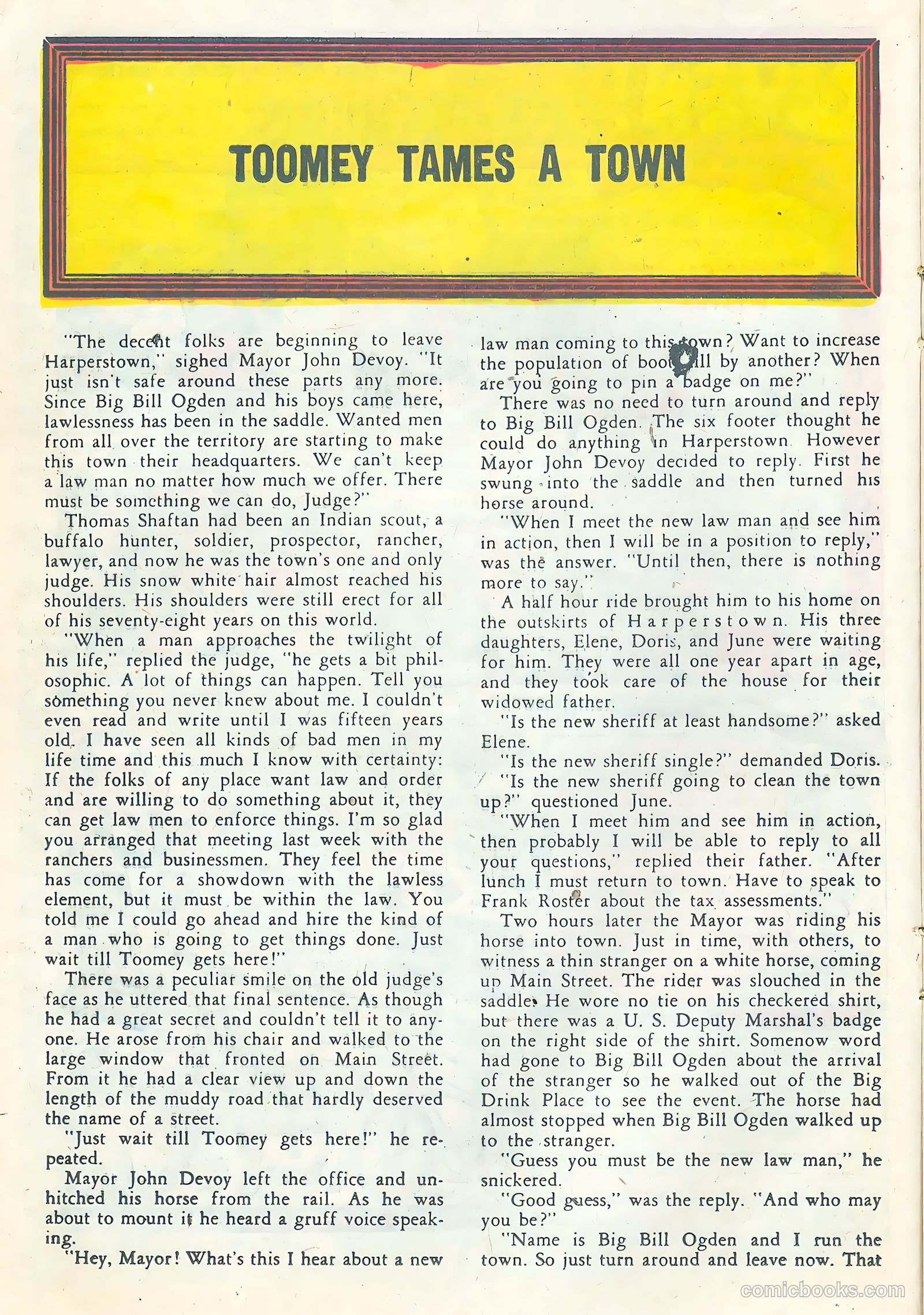 Texas Rangers in Action #9 — page 16 of 36