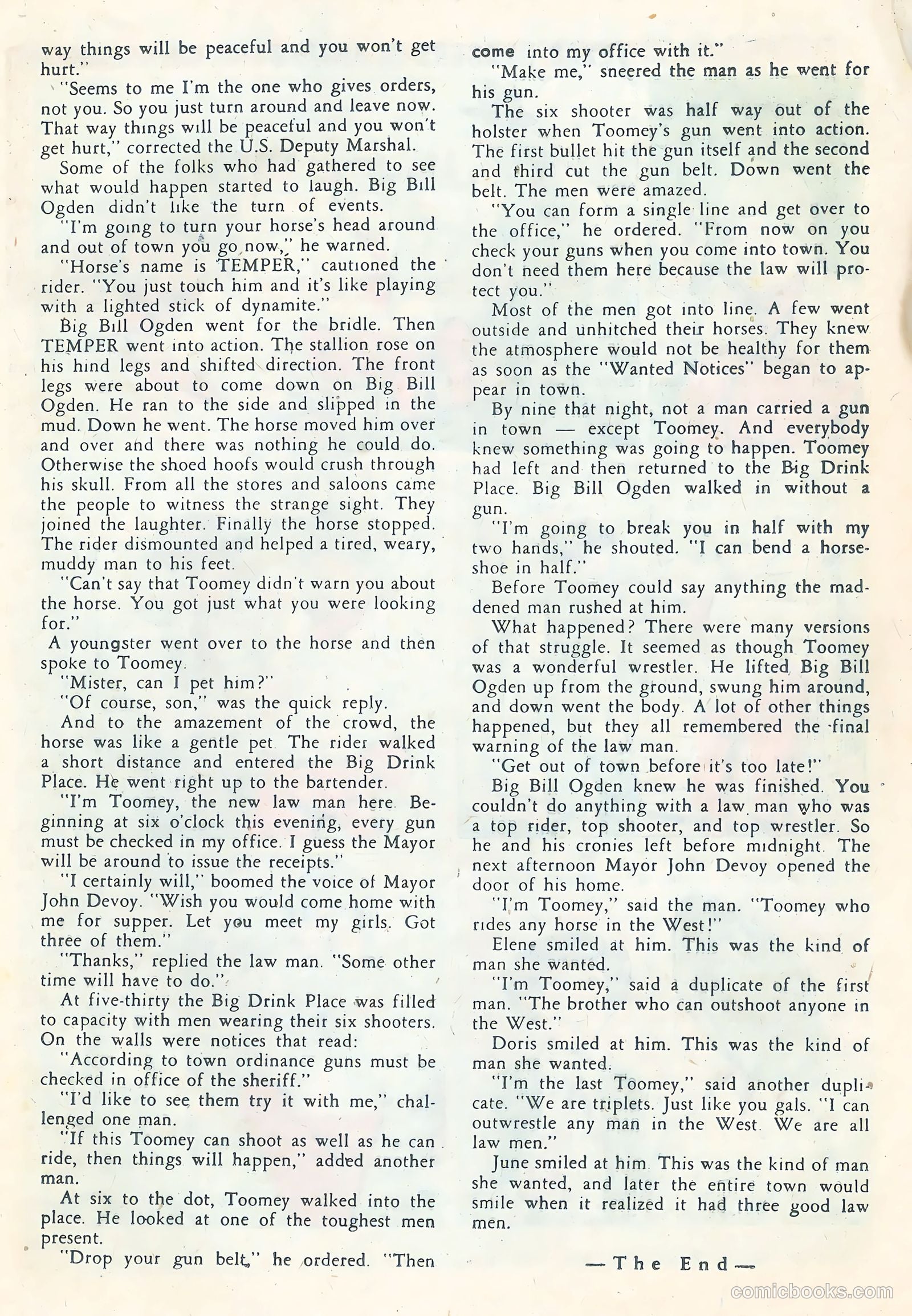 Texas Rangers in Action #9 — page 17 of 36