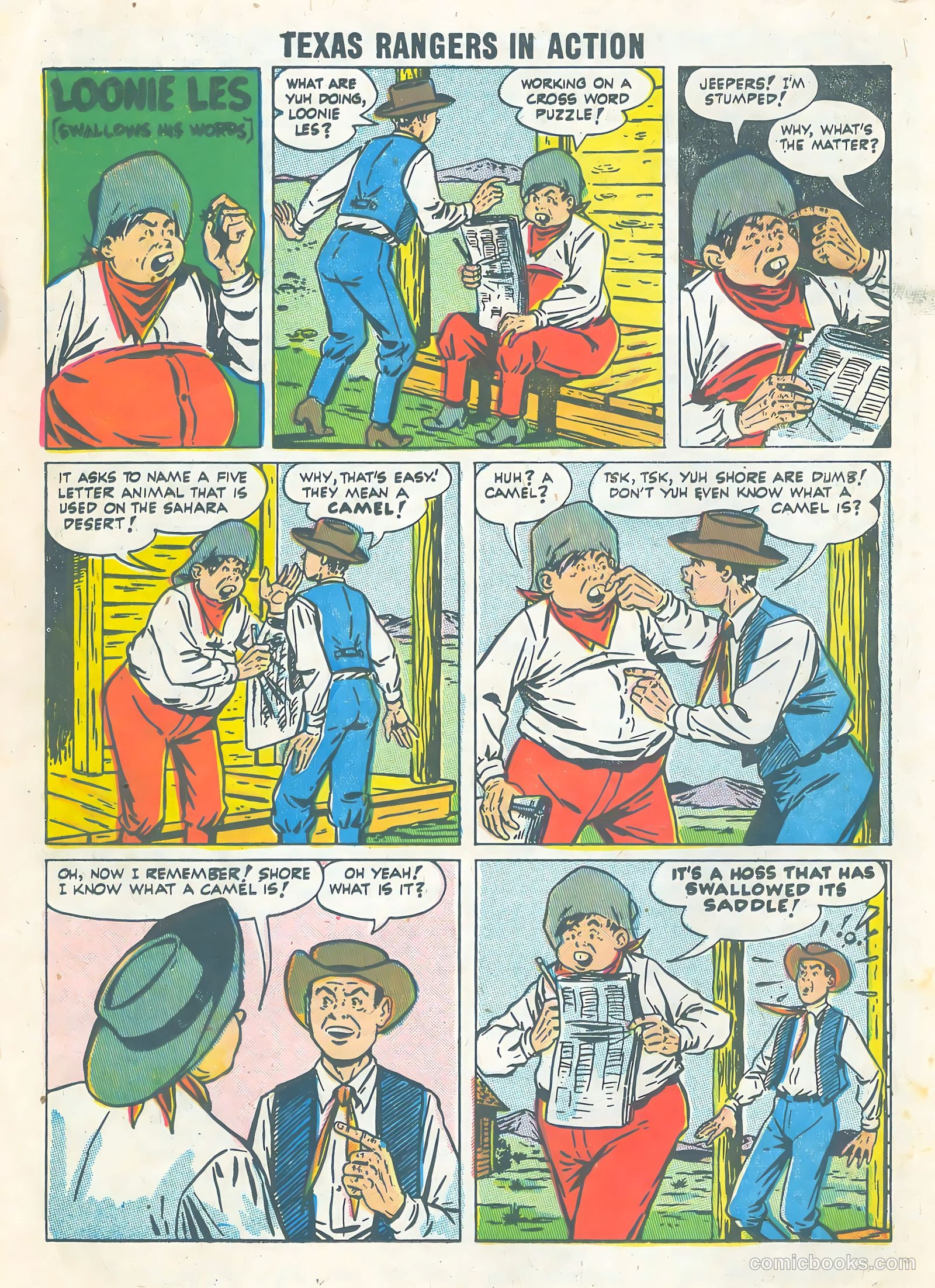 Texas Rangers in Action #9 — page 18 of 36