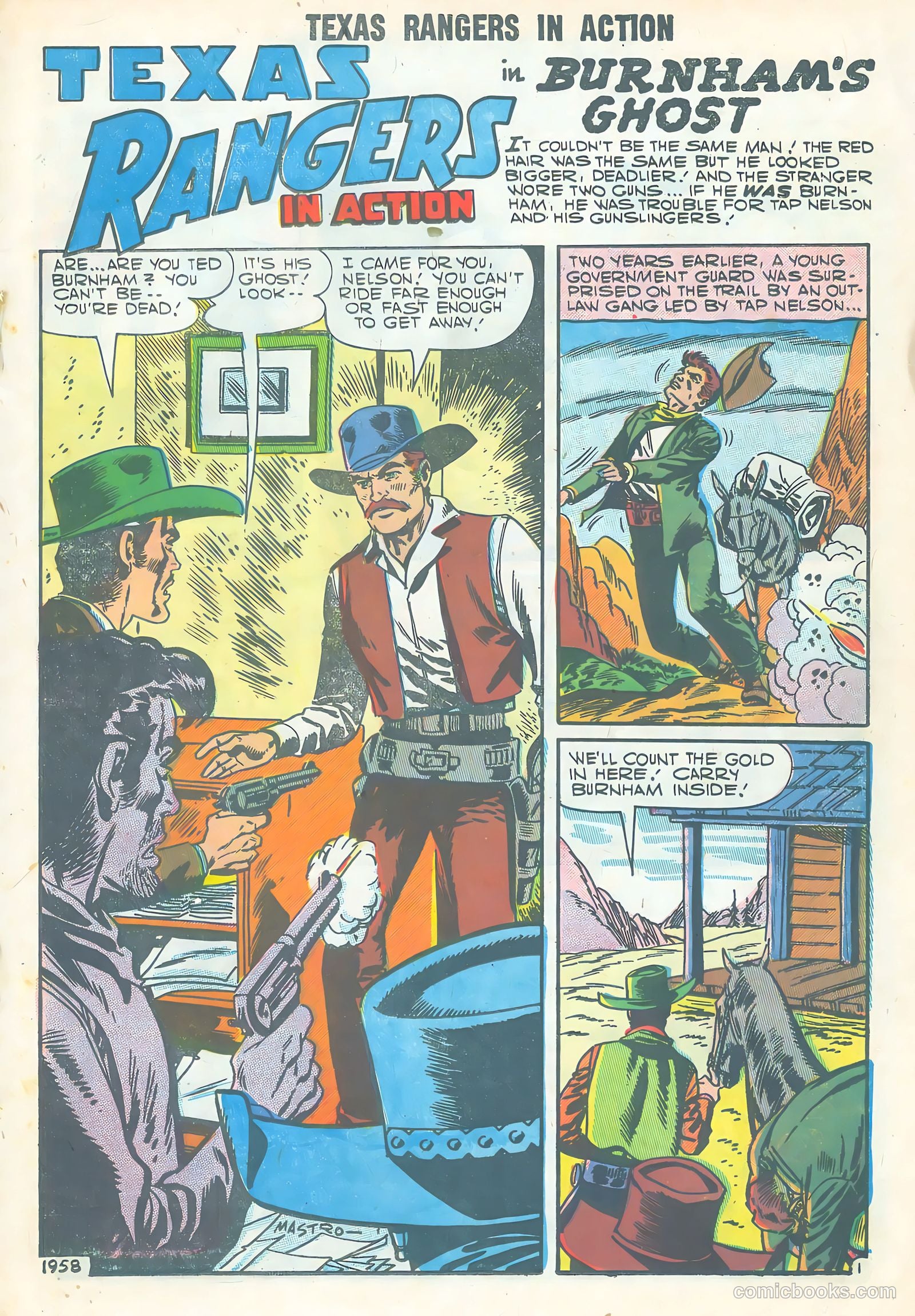 Texas Rangers in Action #9 — page 19 of 36