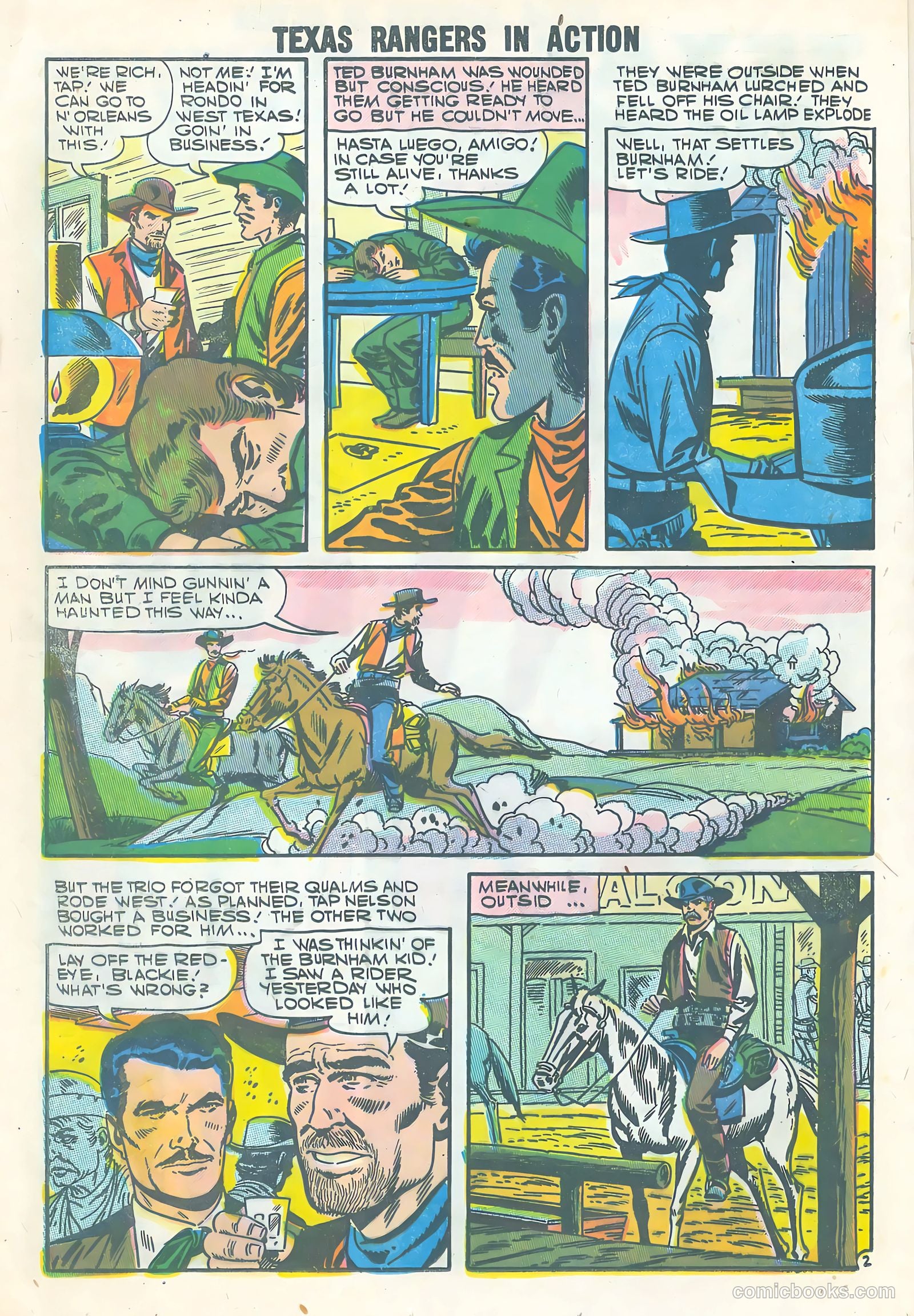 Texas Rangers in Action #9 — page 20 of 36
