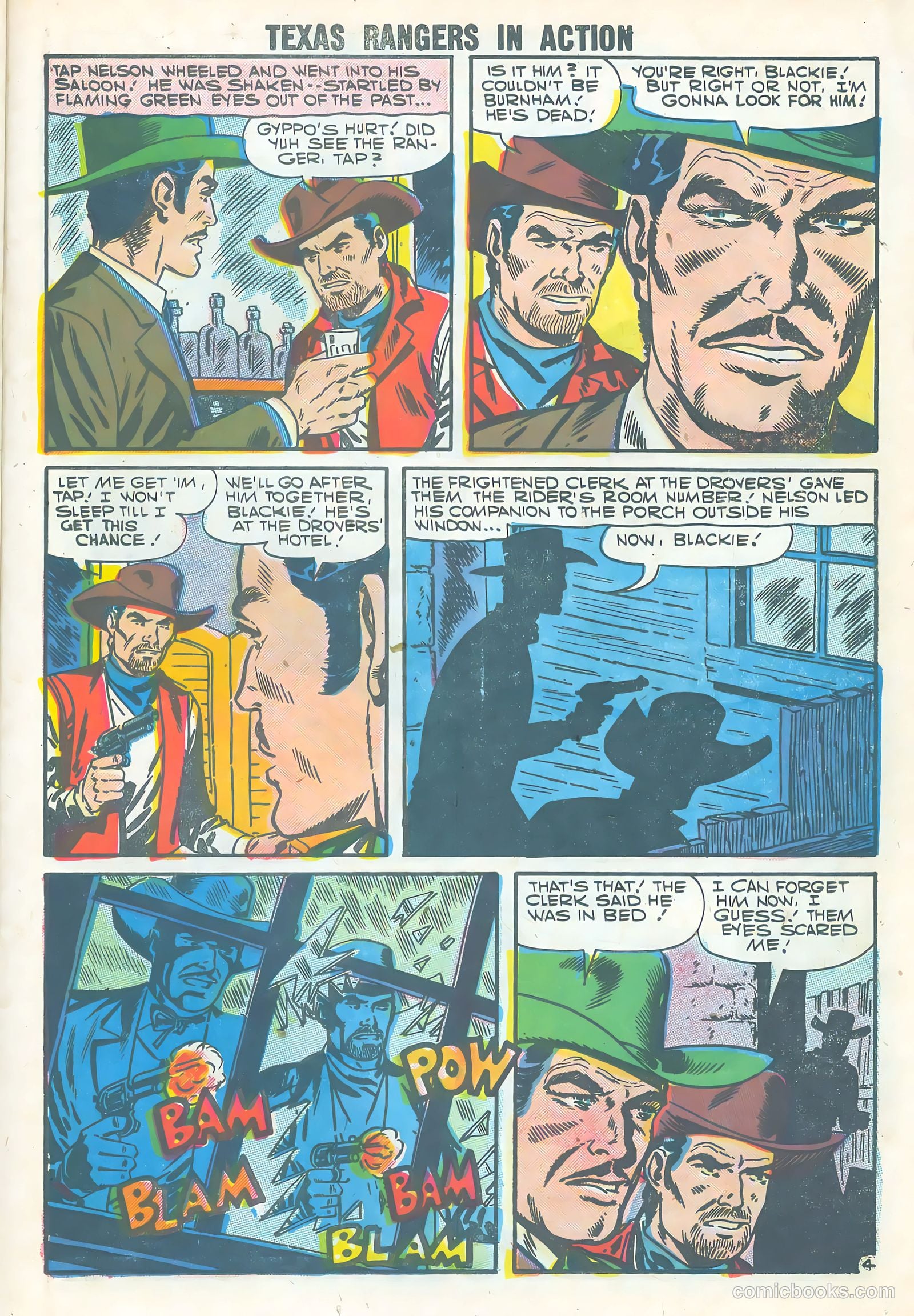 Texas Rangers in Action #9 — page 23 of 36