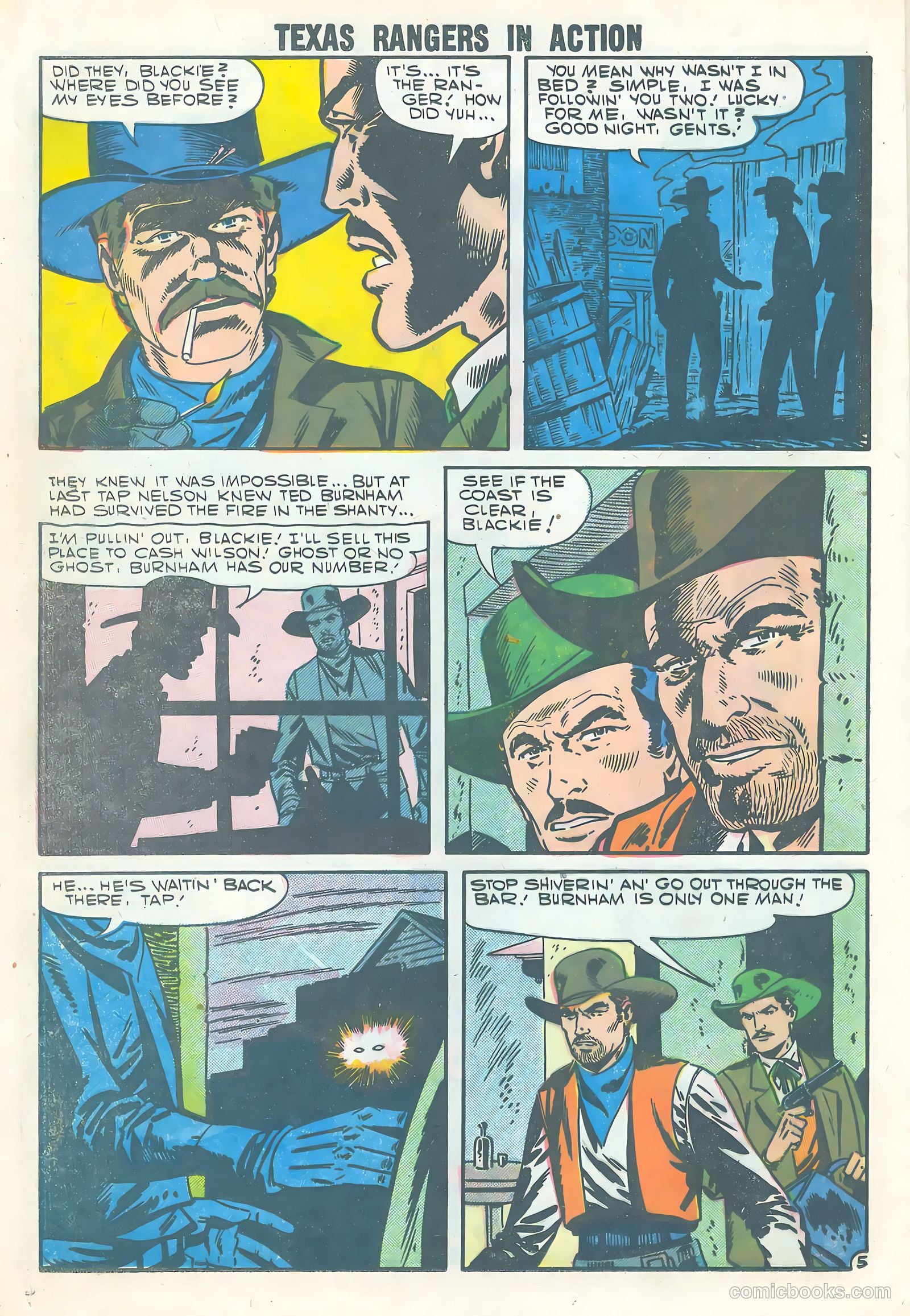 Texas Rangers in Action #9 — page 24 of 36