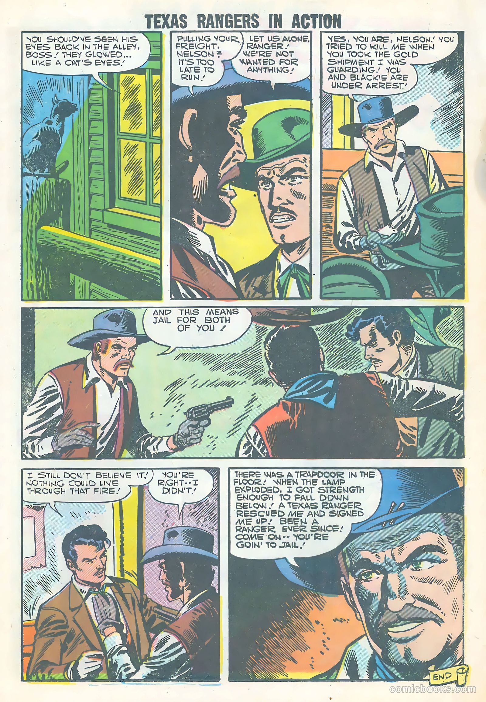 Texas Rangers in Action #9 — page 25 of 36