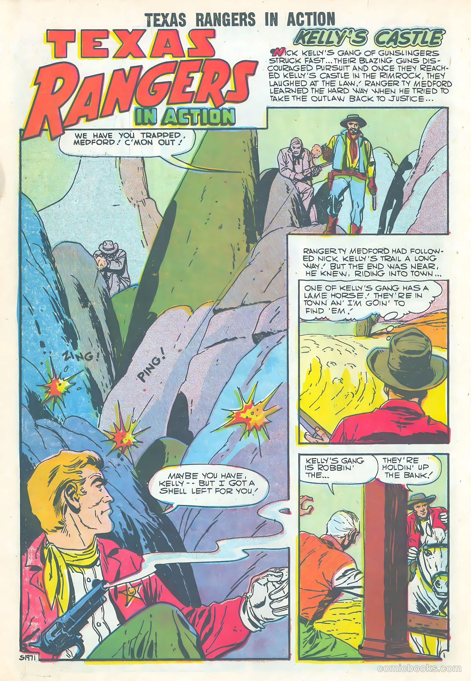 Texas Rangers in Action #9 — page 26 of 36