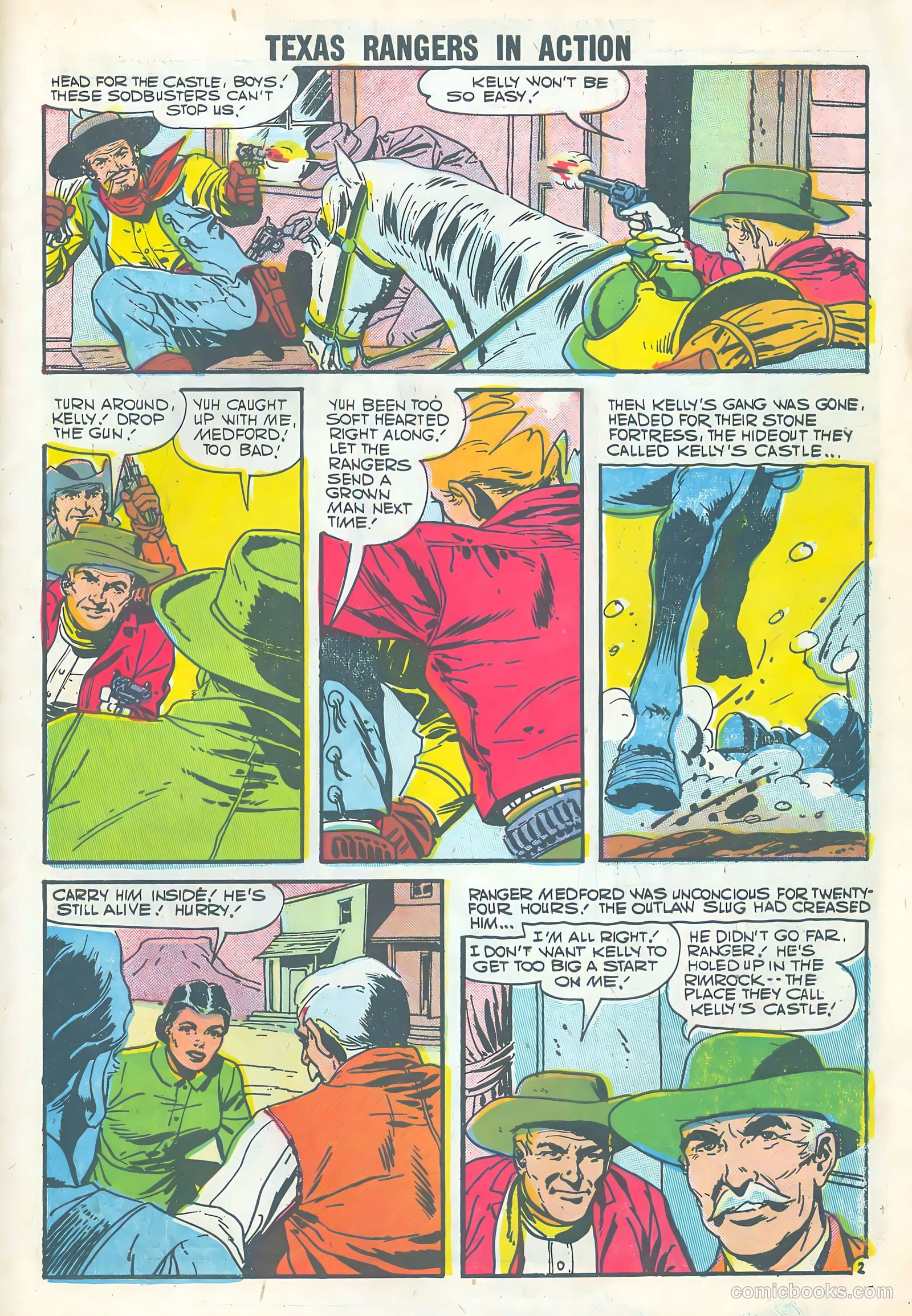 Texas Rangers in Action #9 — page 27 of 36