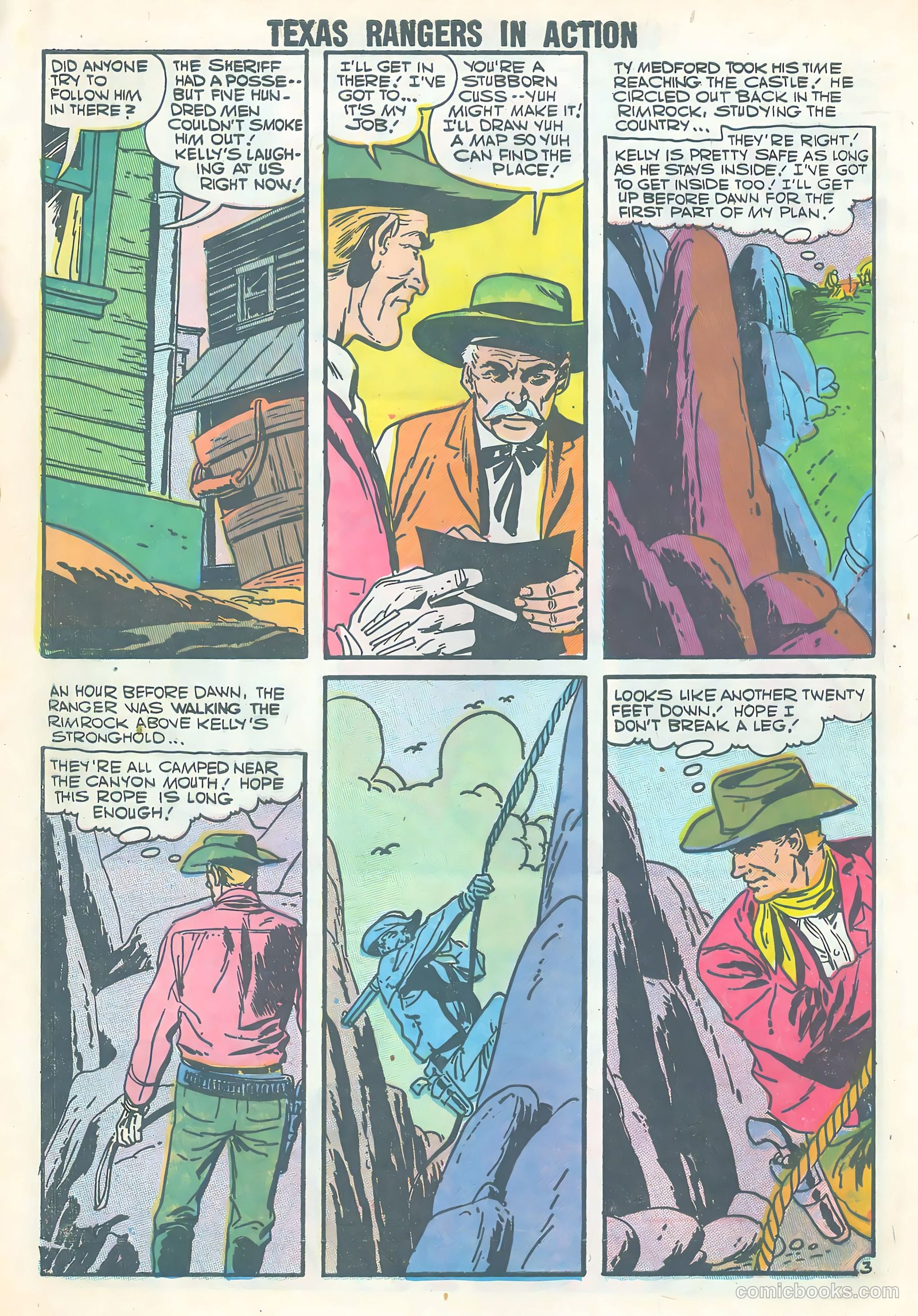 Texas Rangers in Action #9 — page 28 of 36
