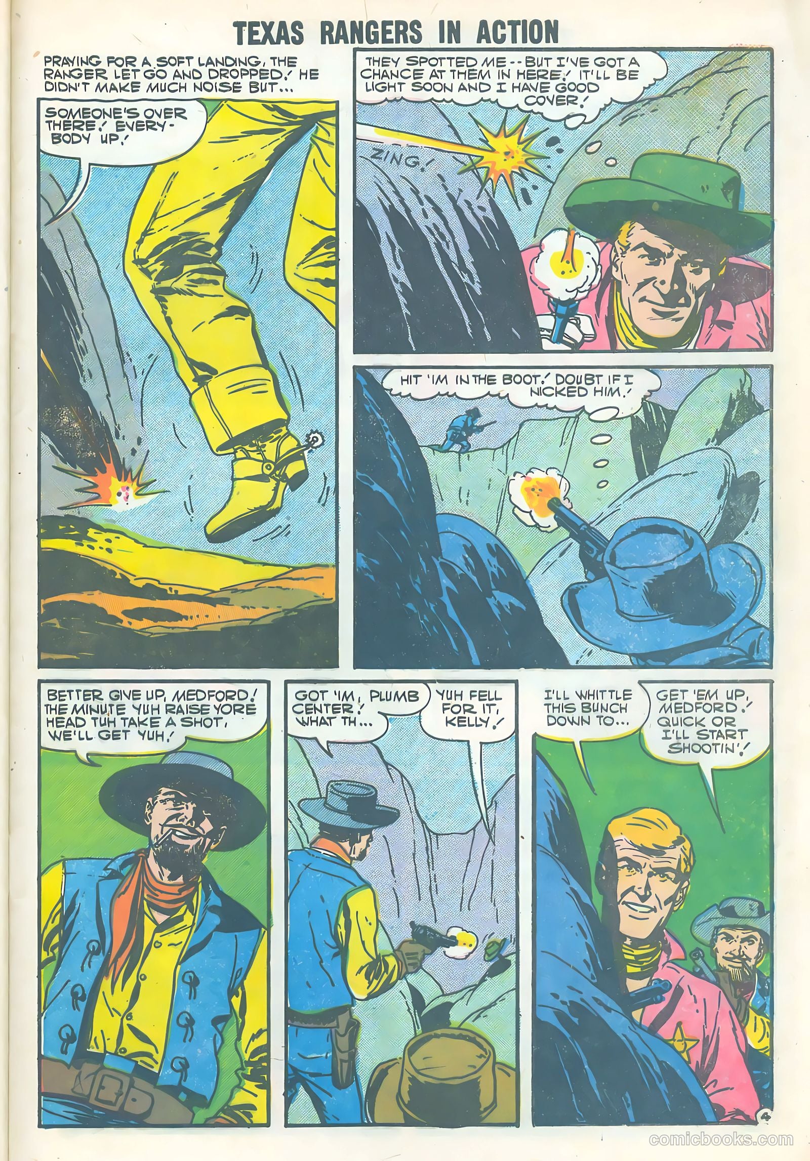 Texas Rangers in Action #9 — page 29 of 36