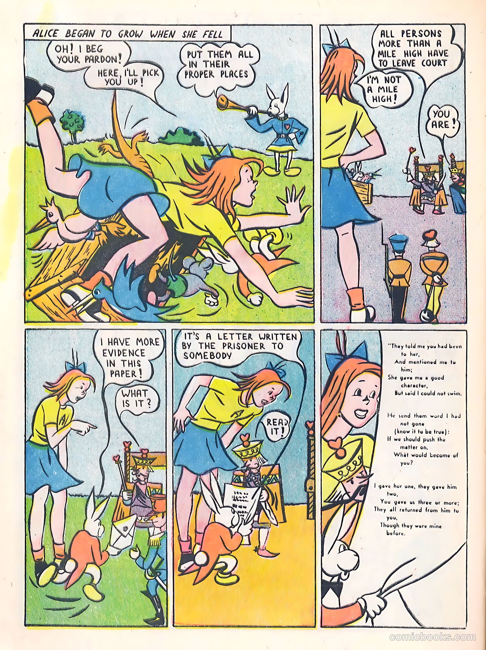 The Adventures of Alice #1 — page 32 of 36