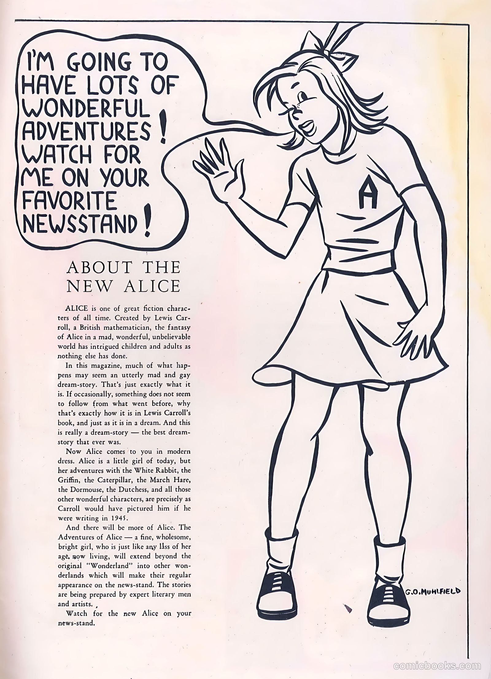 The Adventures of Alice #1 — page 35 of 36
