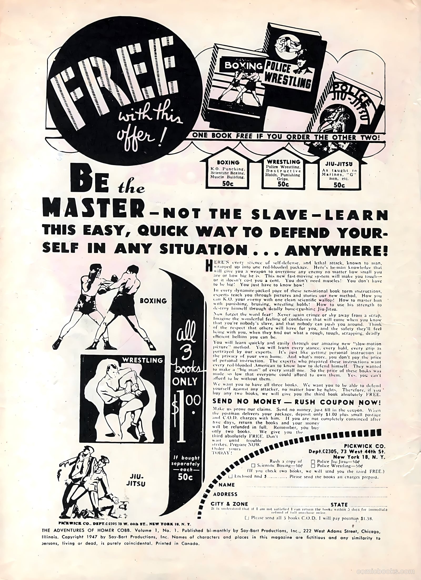 The Adventures of Homer Cobb #1 — page 2 of 52