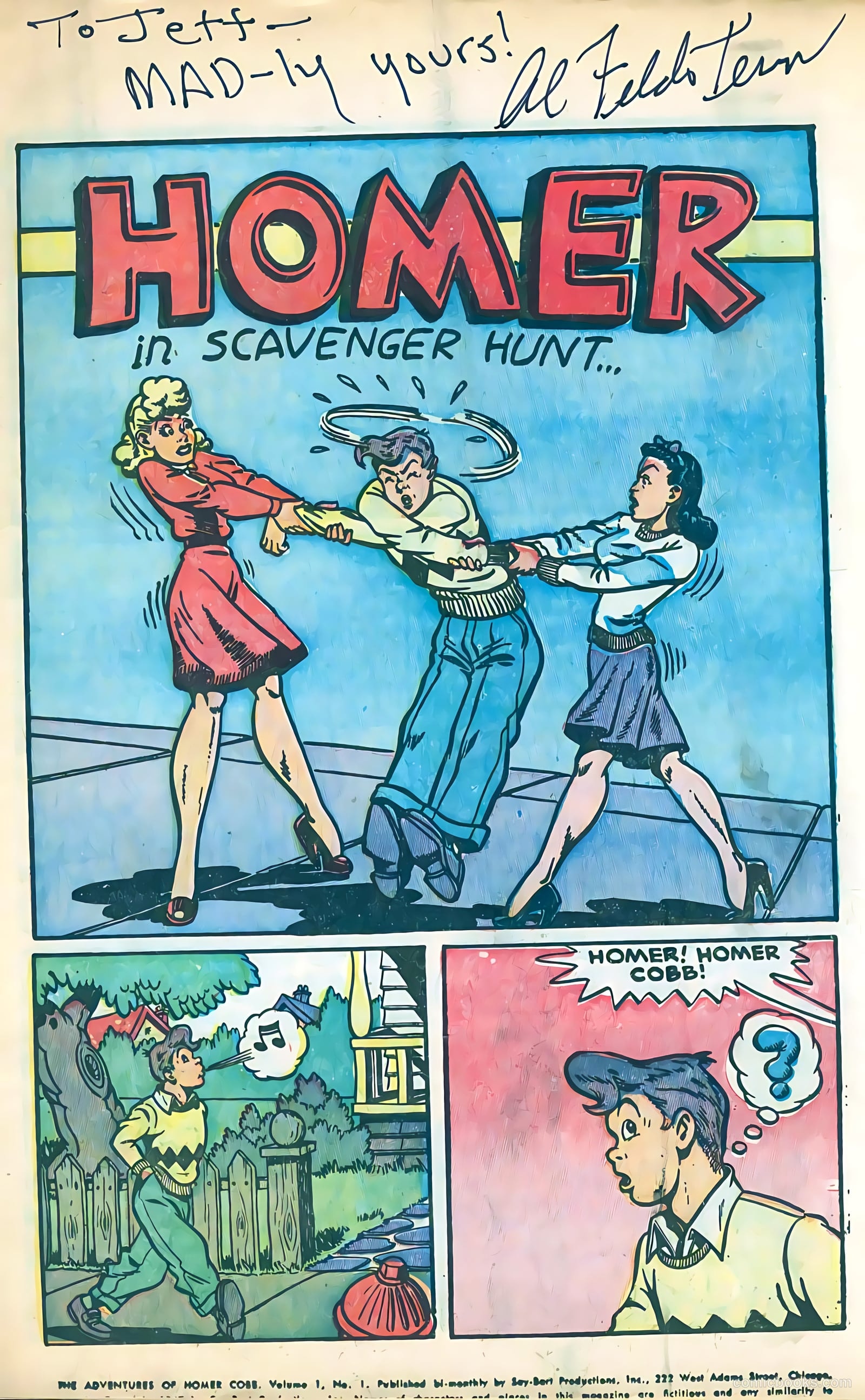 The Adventures of Homer Cobb #1 — page 3 of 52