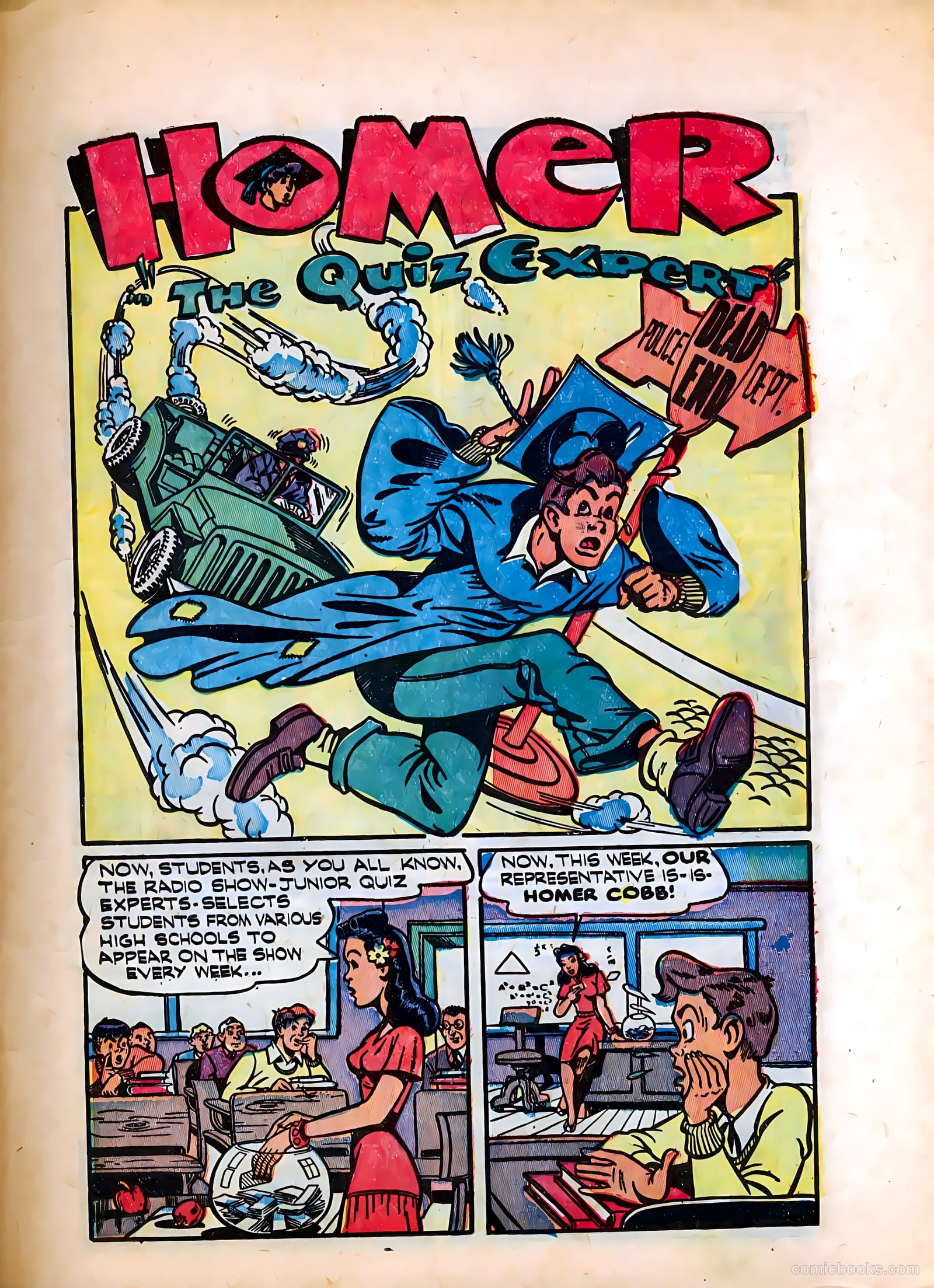 The Adventures of Homer Cobb #1 — page 13 of 52