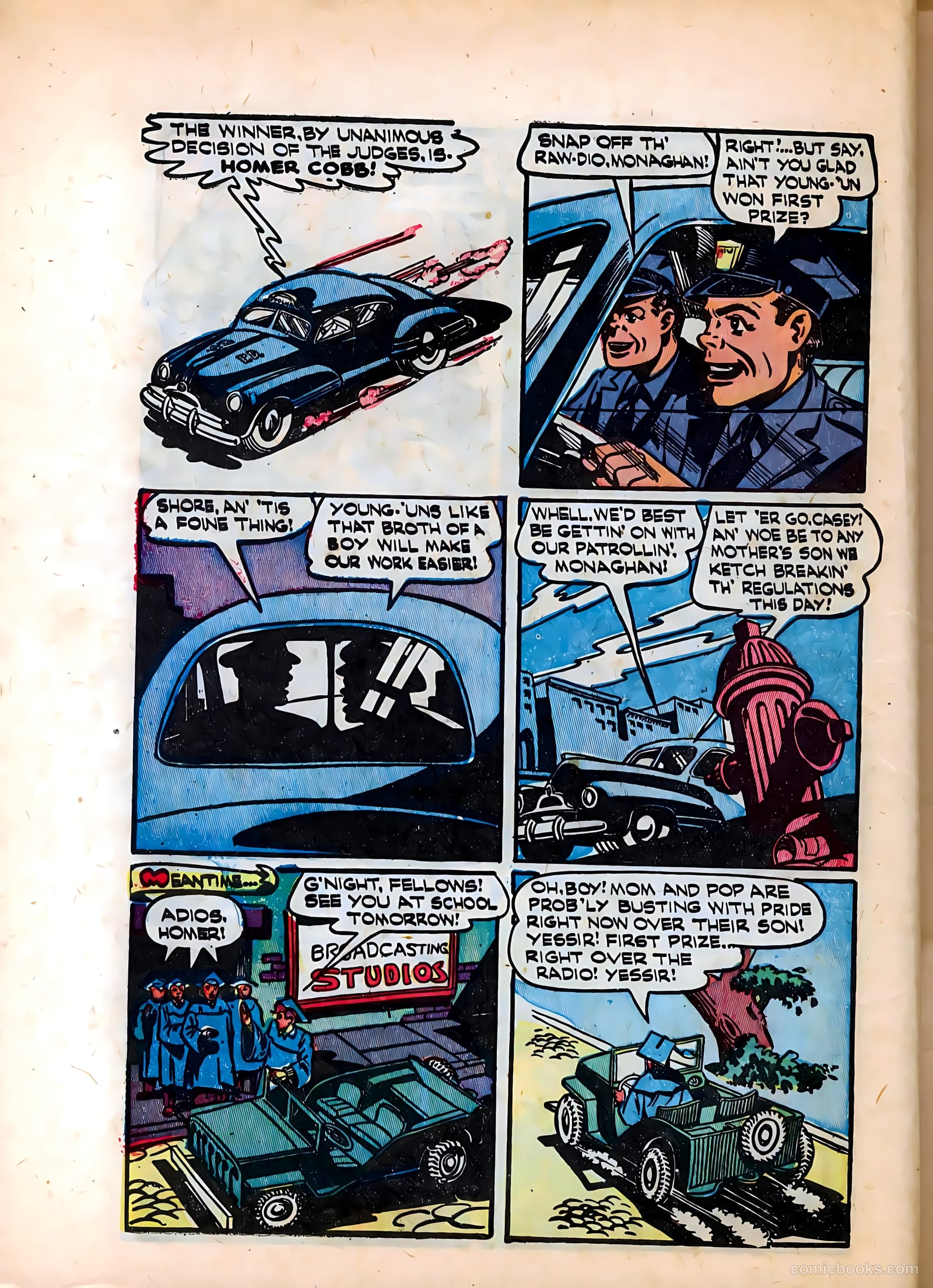 The Adventures of Homer Cobb #1 — page 16 of 52