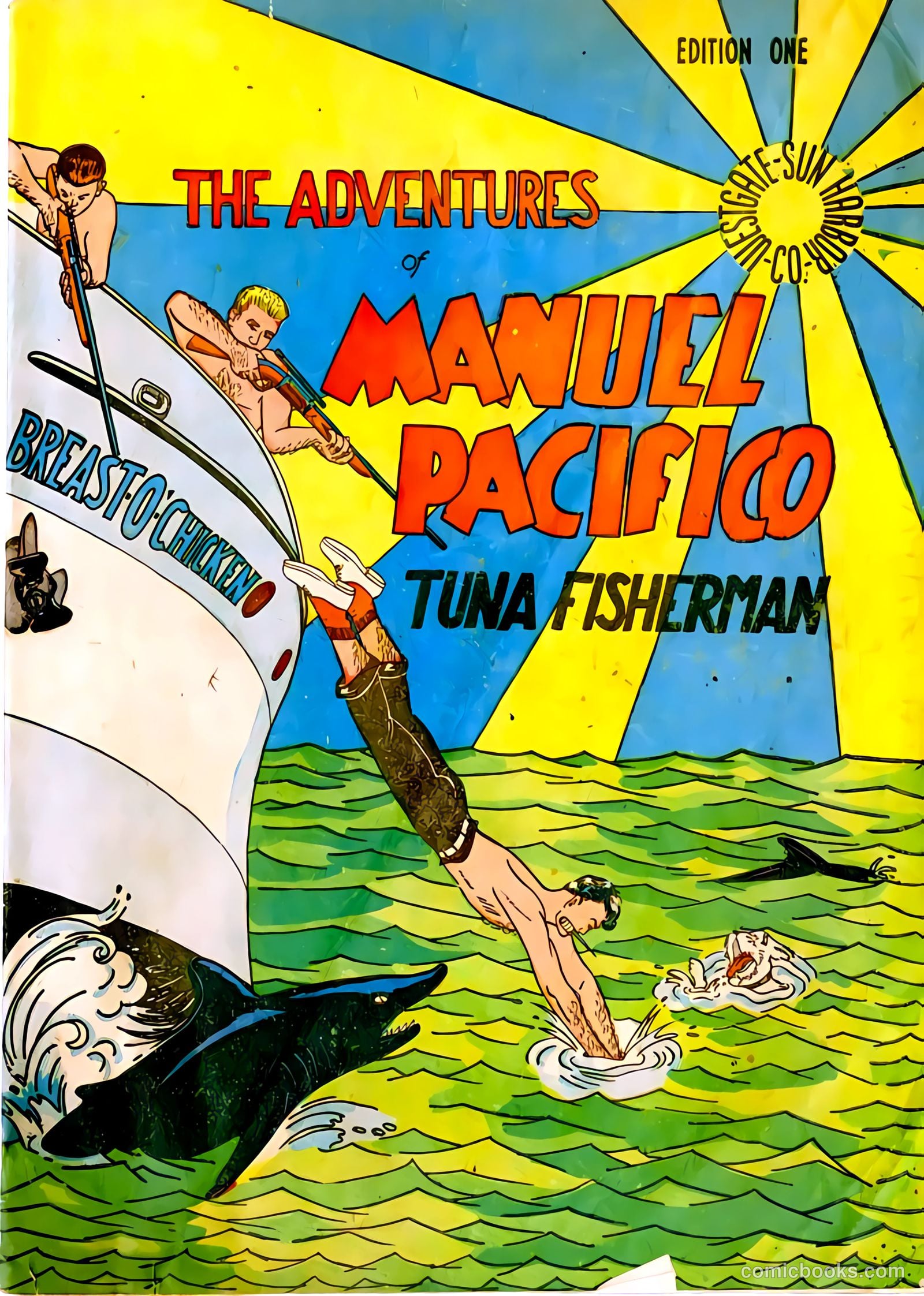 The Adventures of Manuel Pacifico Tuna Fisherman #1 — page 1 of 24
