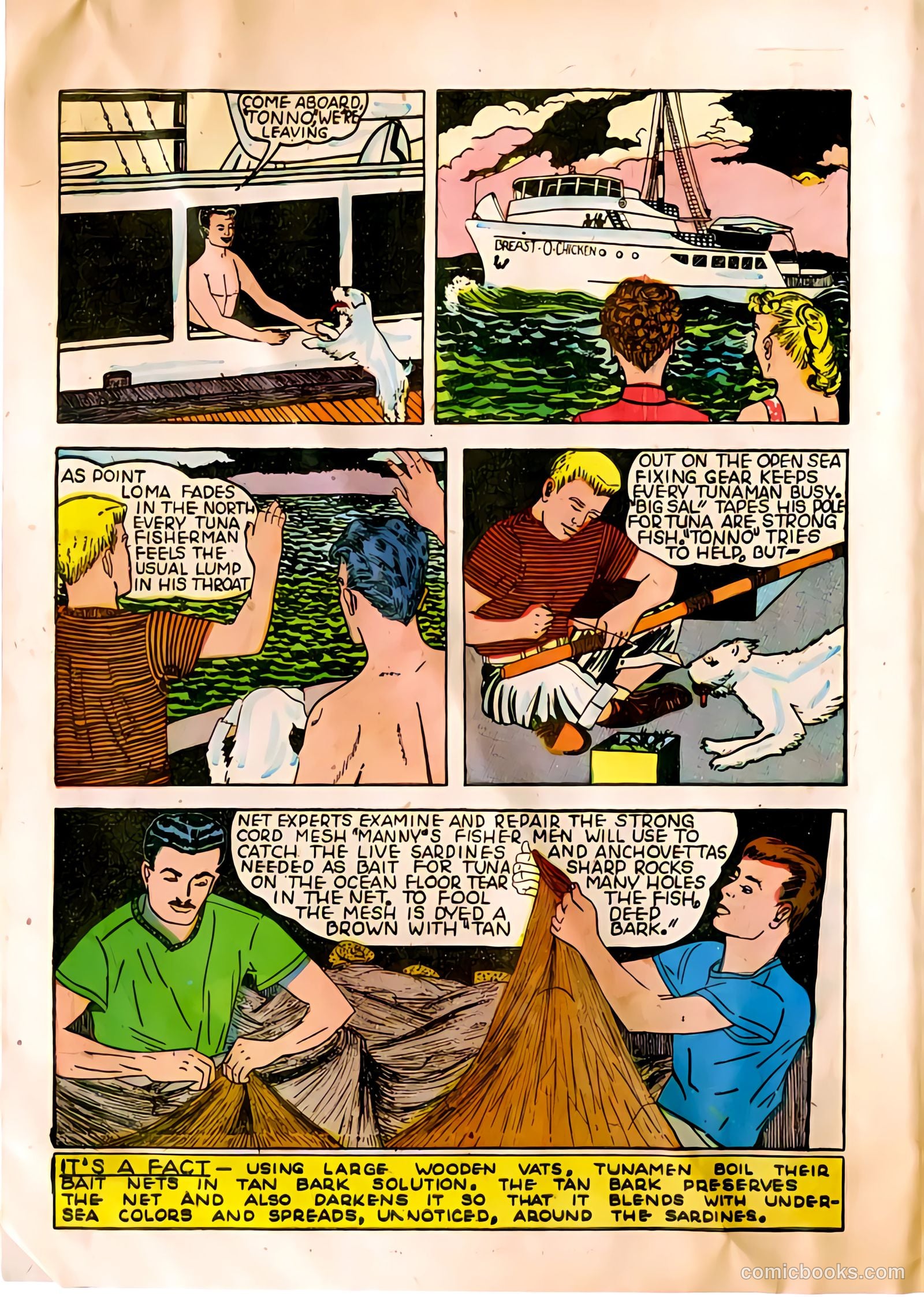 The Adventures of Manuel Pacifico Tuna Fisherman #1 — page 6 of 24
