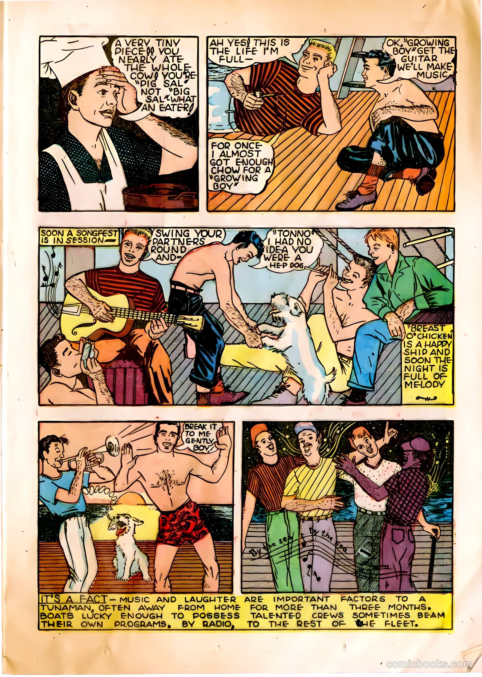 The Adventures of Manuel Pacifico Tuna Fisherman #1 — page 9 of 24