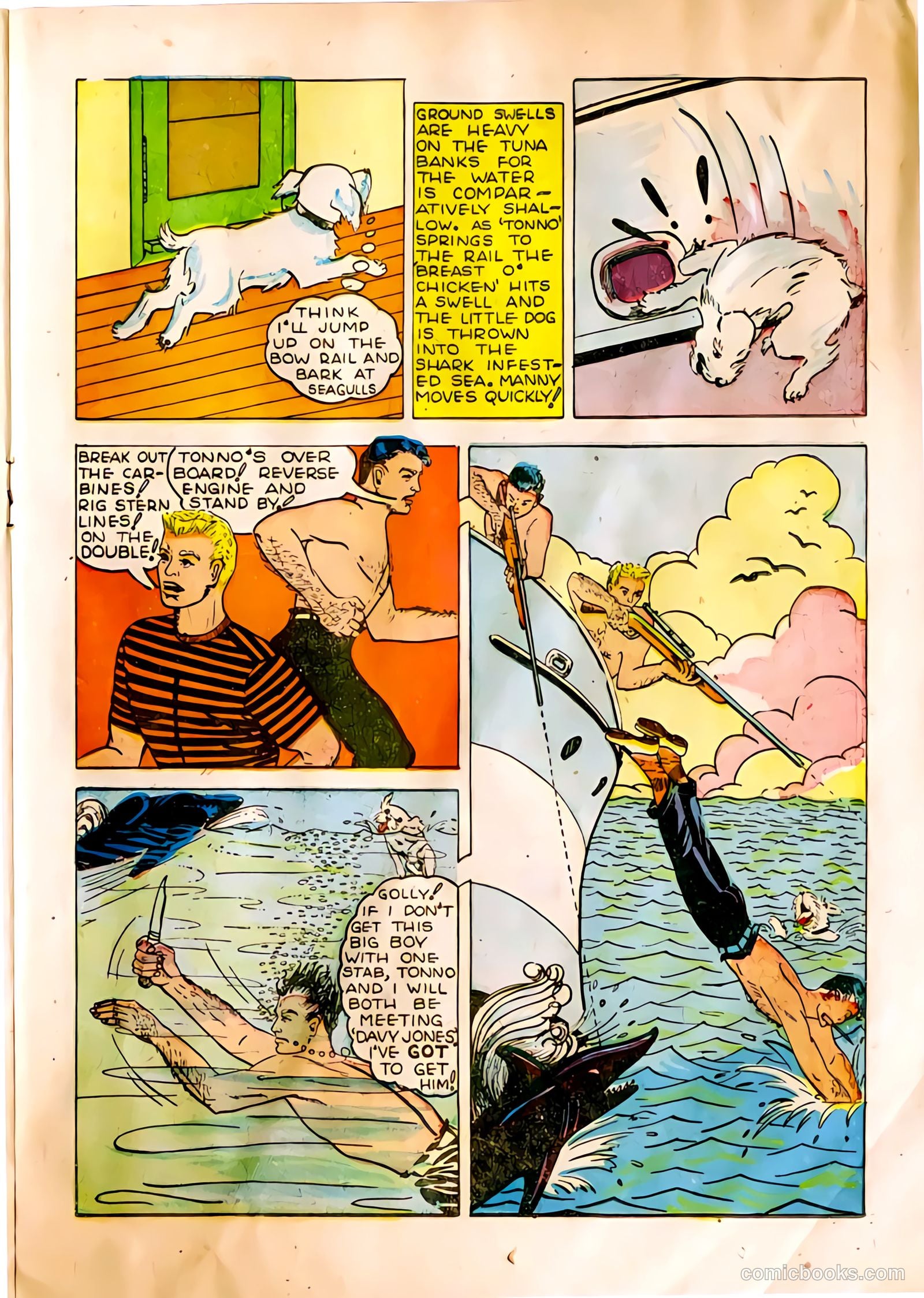 The Adventures of Manuel Pacifico Tuna Fisherman #1 — page 15 of 24