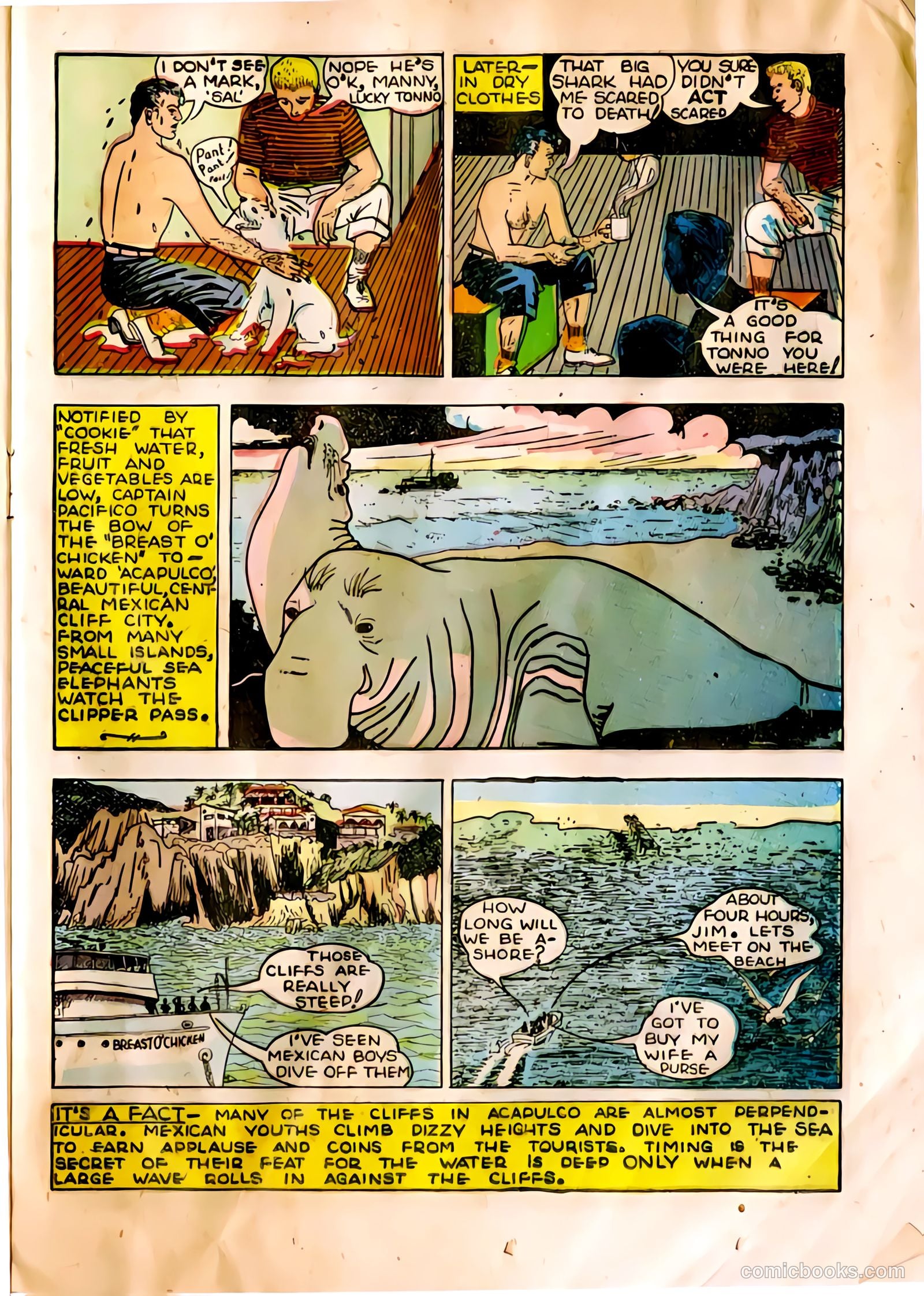 The Adventures of Manuel Pacifico Tuna Fisherman #1 — page 17 of 24