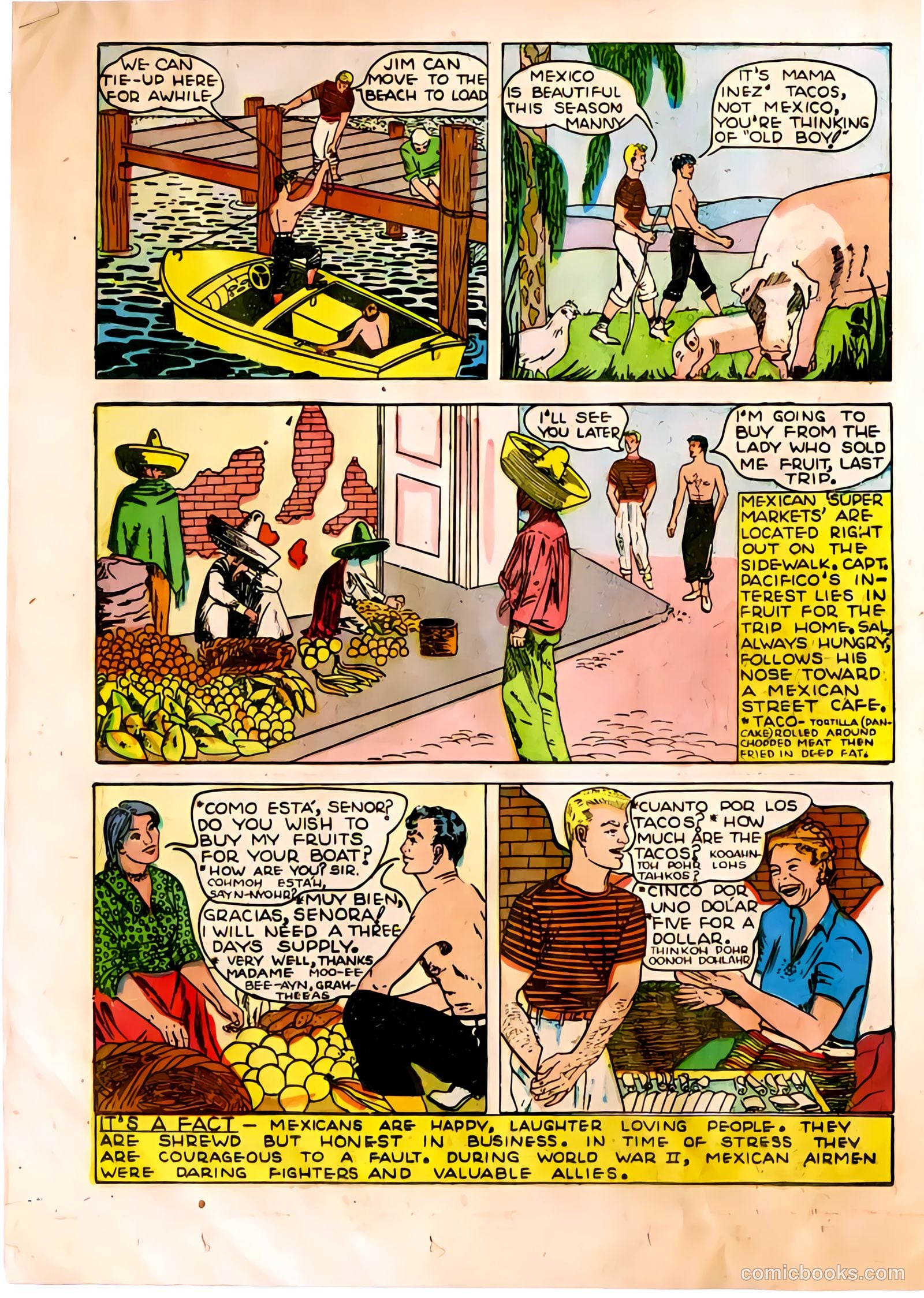 The Adventures of Manuel Pacifico Tuna Fisherman #1 — page 18 of 24