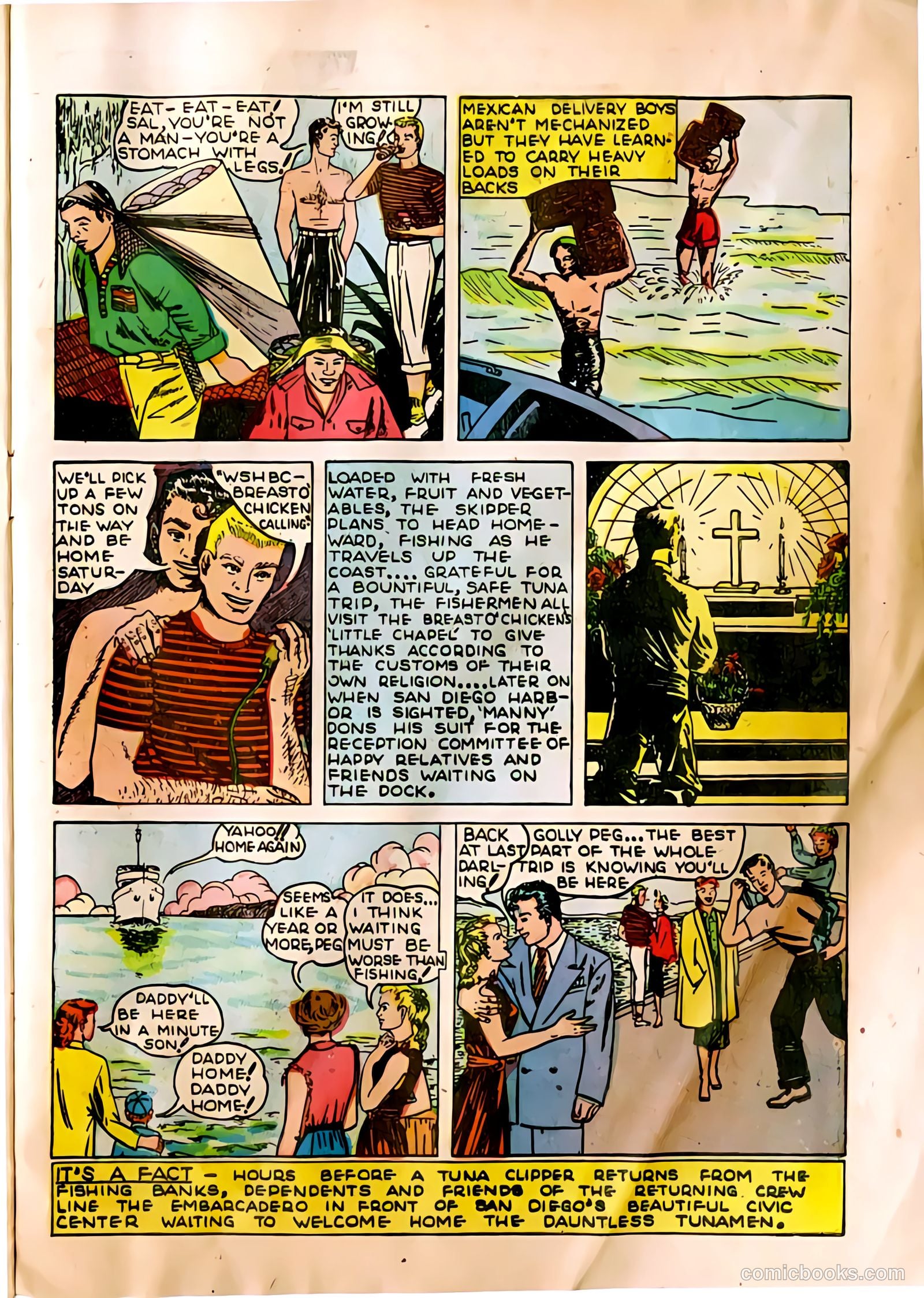 The Adventures of Manuel Pacifico Tuna Fisherman #1 — page 19 of 24