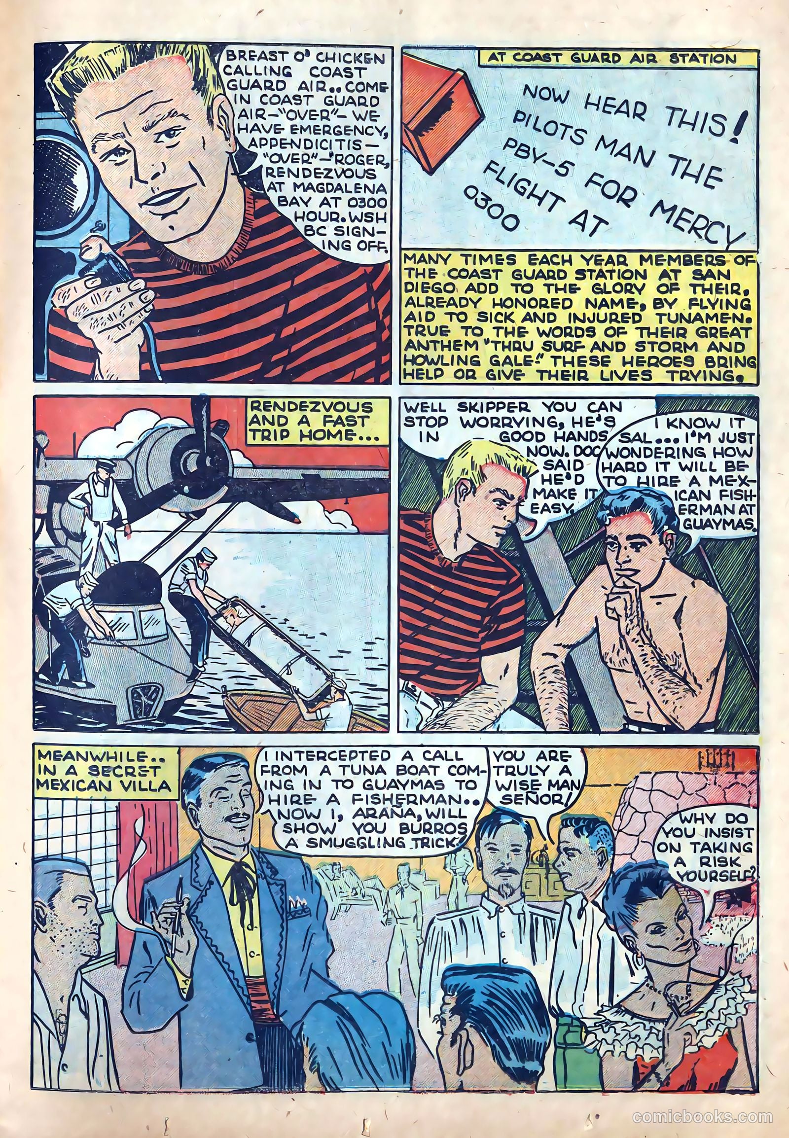The Adventures of Manuel Pacifico Tuna Fisherman #2 — page 7 of 25