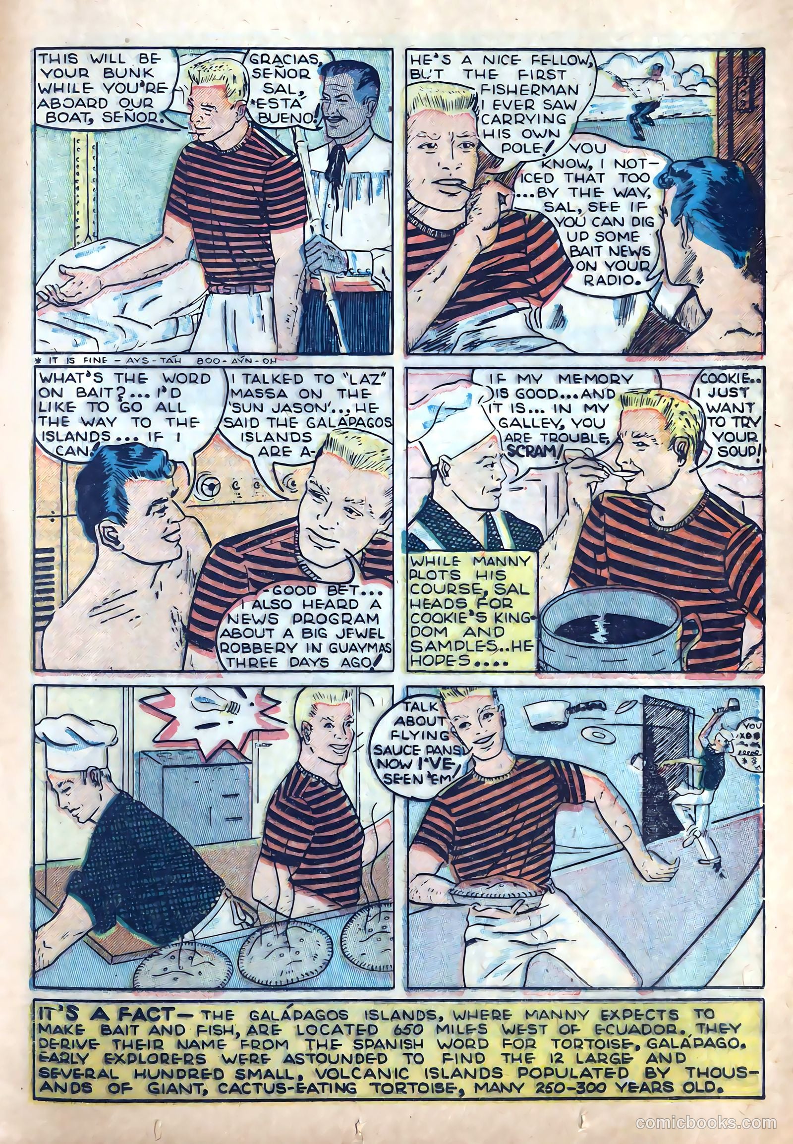 The Adventures of Manuel Pacifico Tuna Fisherman #2 — page 9 of 25