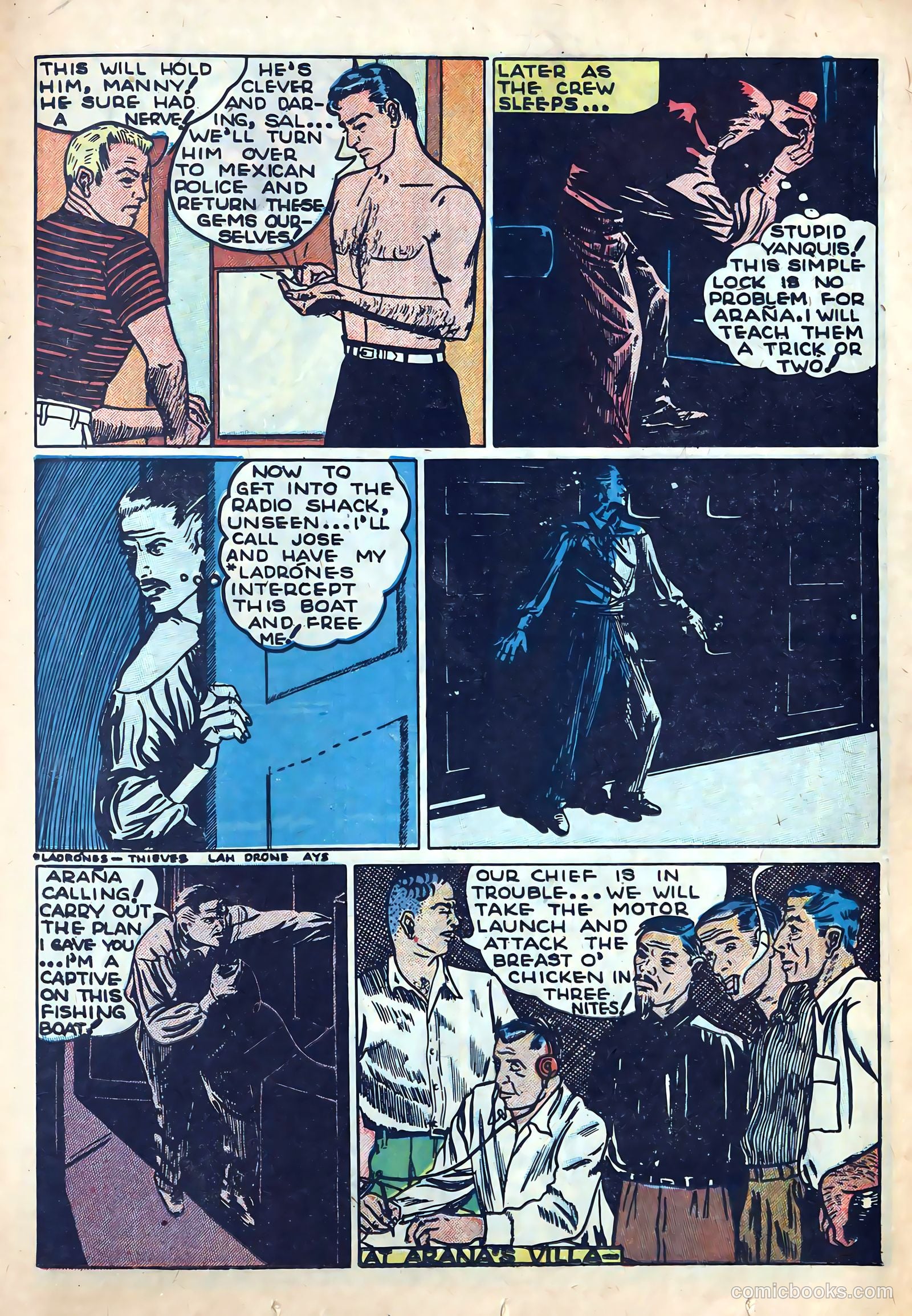 The Adventures of Manuel Pacifico Tuna Fisherman #2 — page 13 of 25