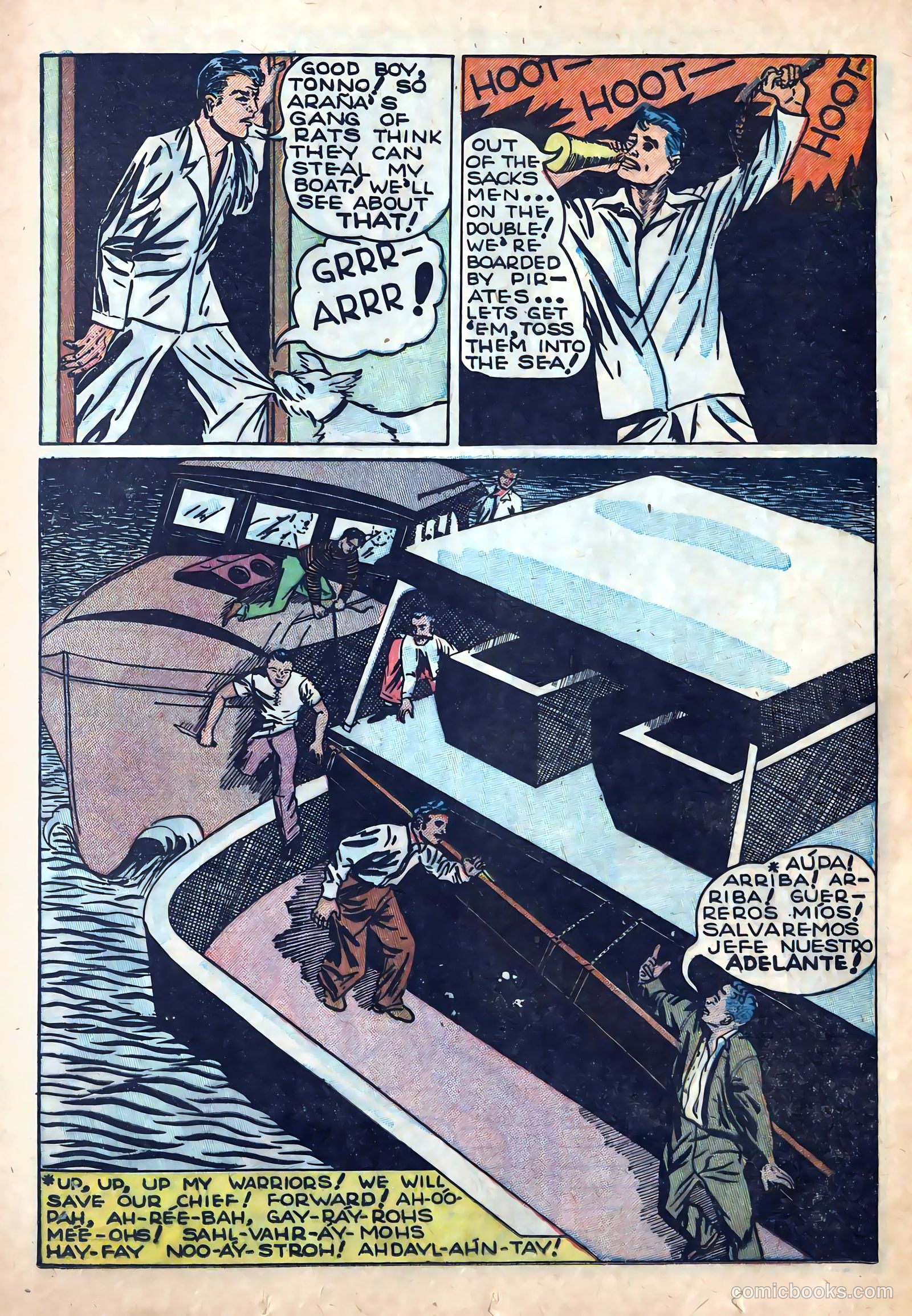 The Adventures of Manuel Pacifico Tuna Fisherman #2 — page 17 of 25