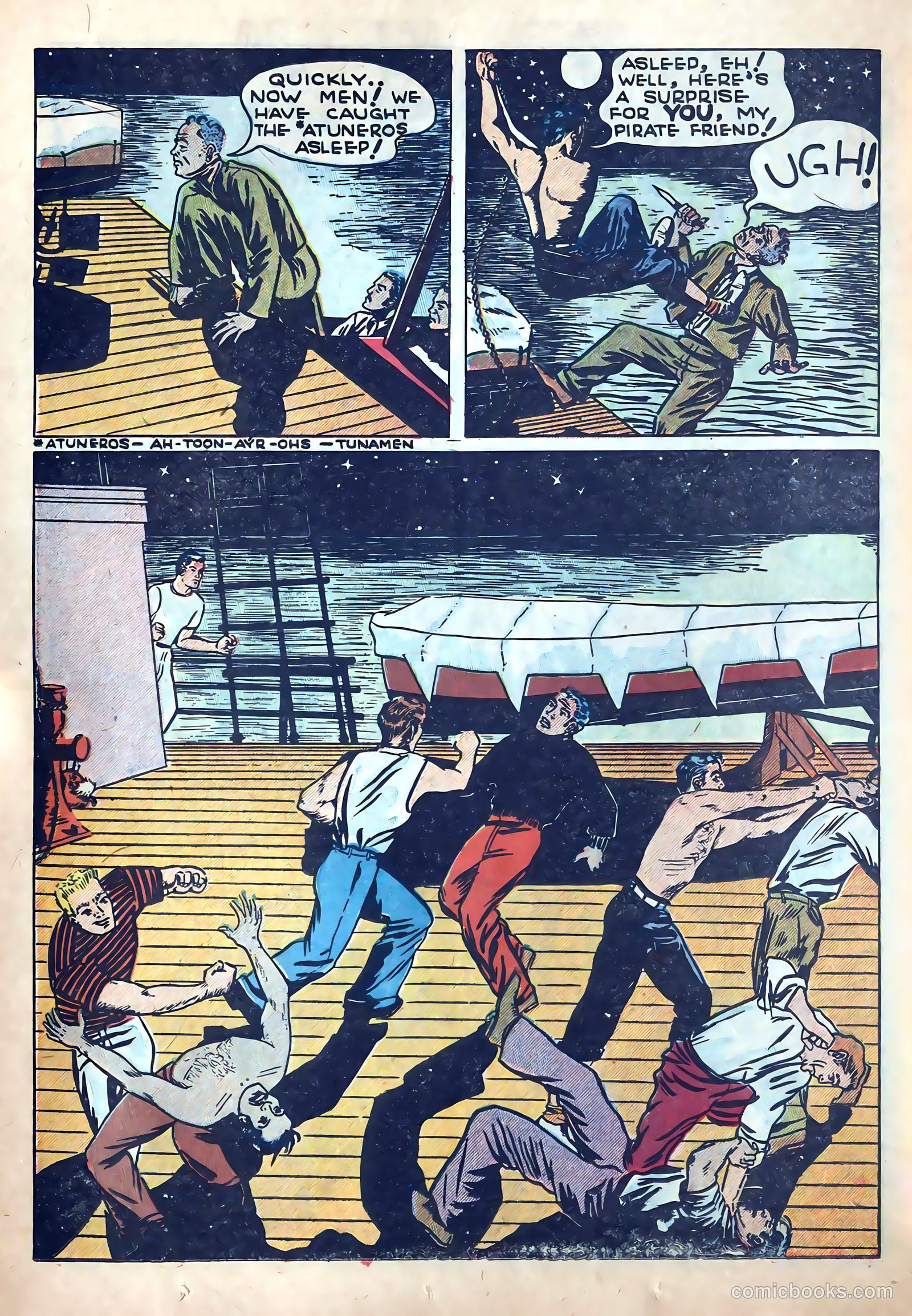The Adventures of Manuel Pacifico Tuna Fisherman #2 — page 18 of 25