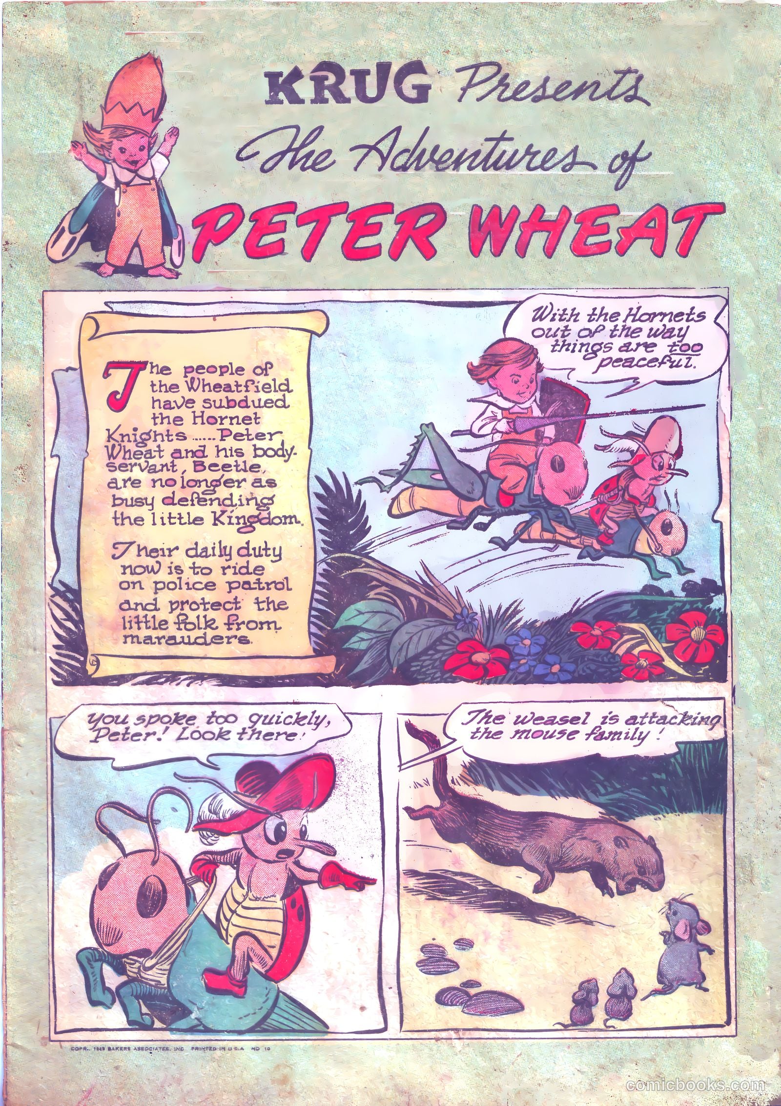 The Adventures of Peter Wheat #10 — page 1 of 16