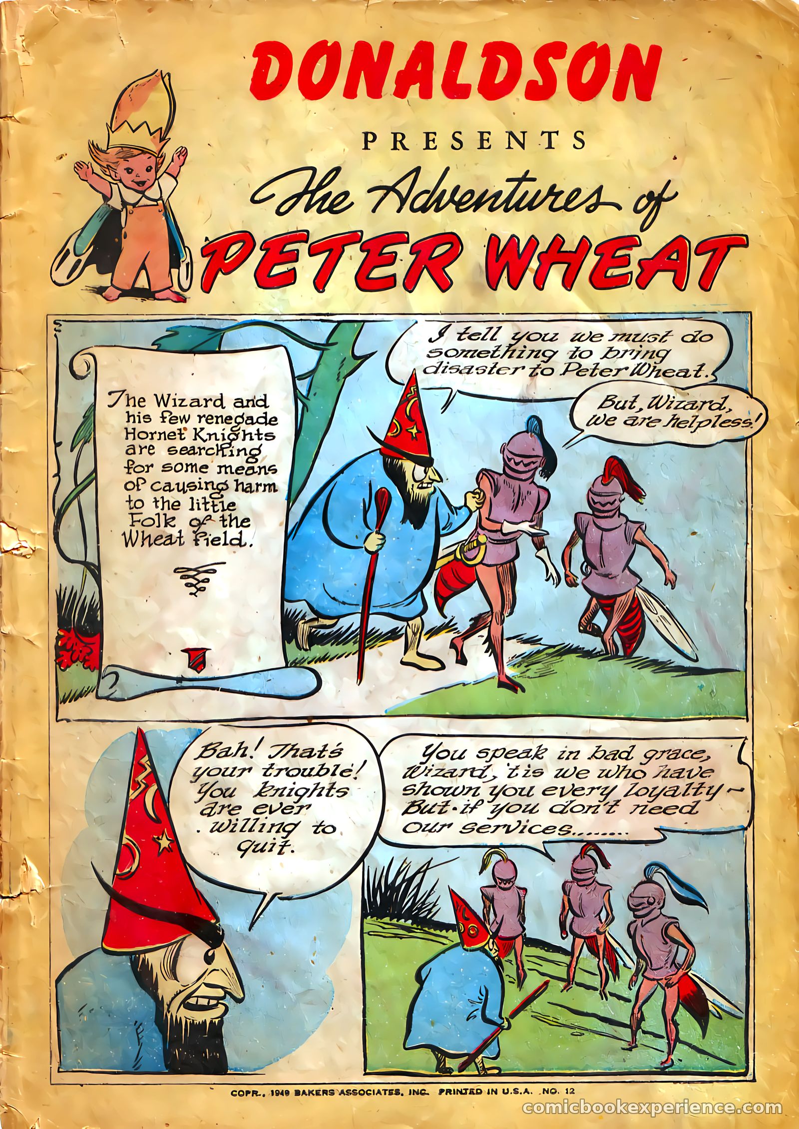 The Adventures of Peter Wheat #12 — page 1 of 16